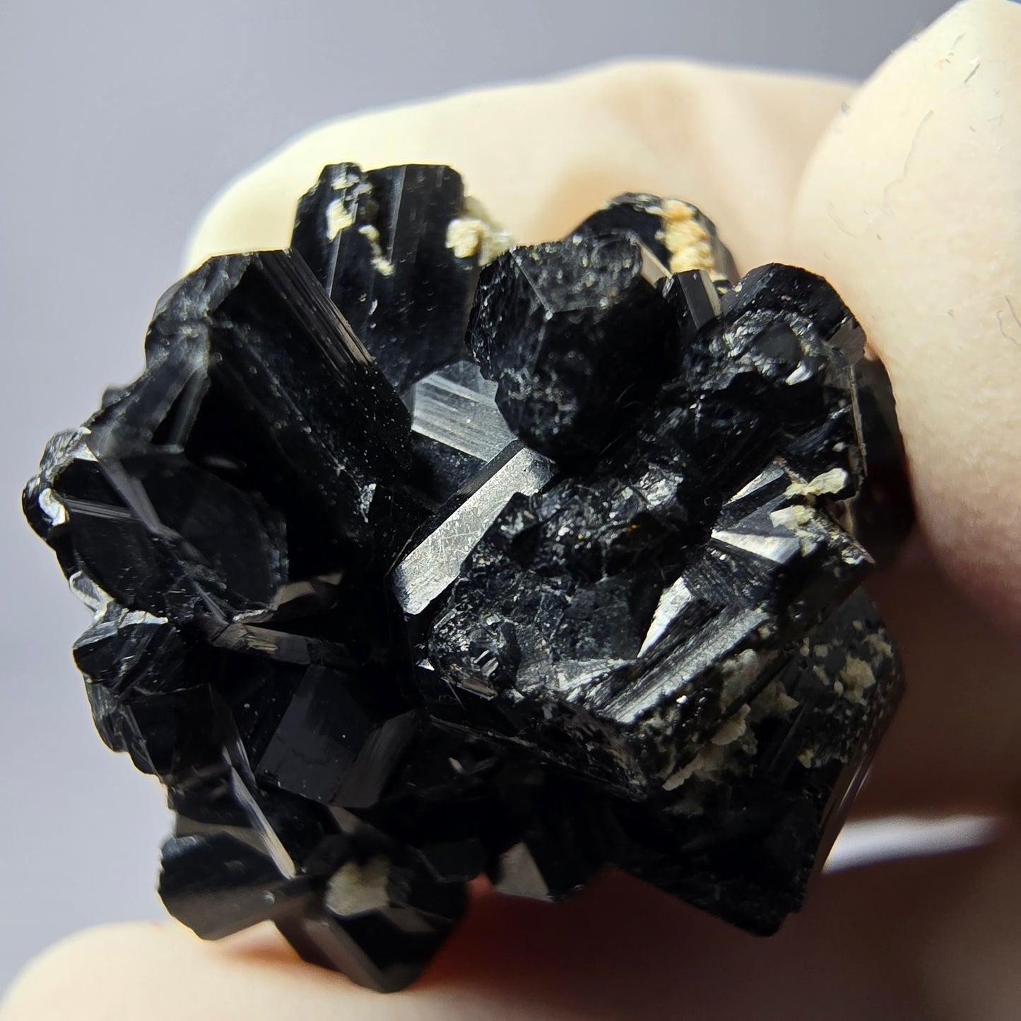 Tourmaline Schörl symétrique, stade orthose collection Erongo Namibie 23*22*20mm