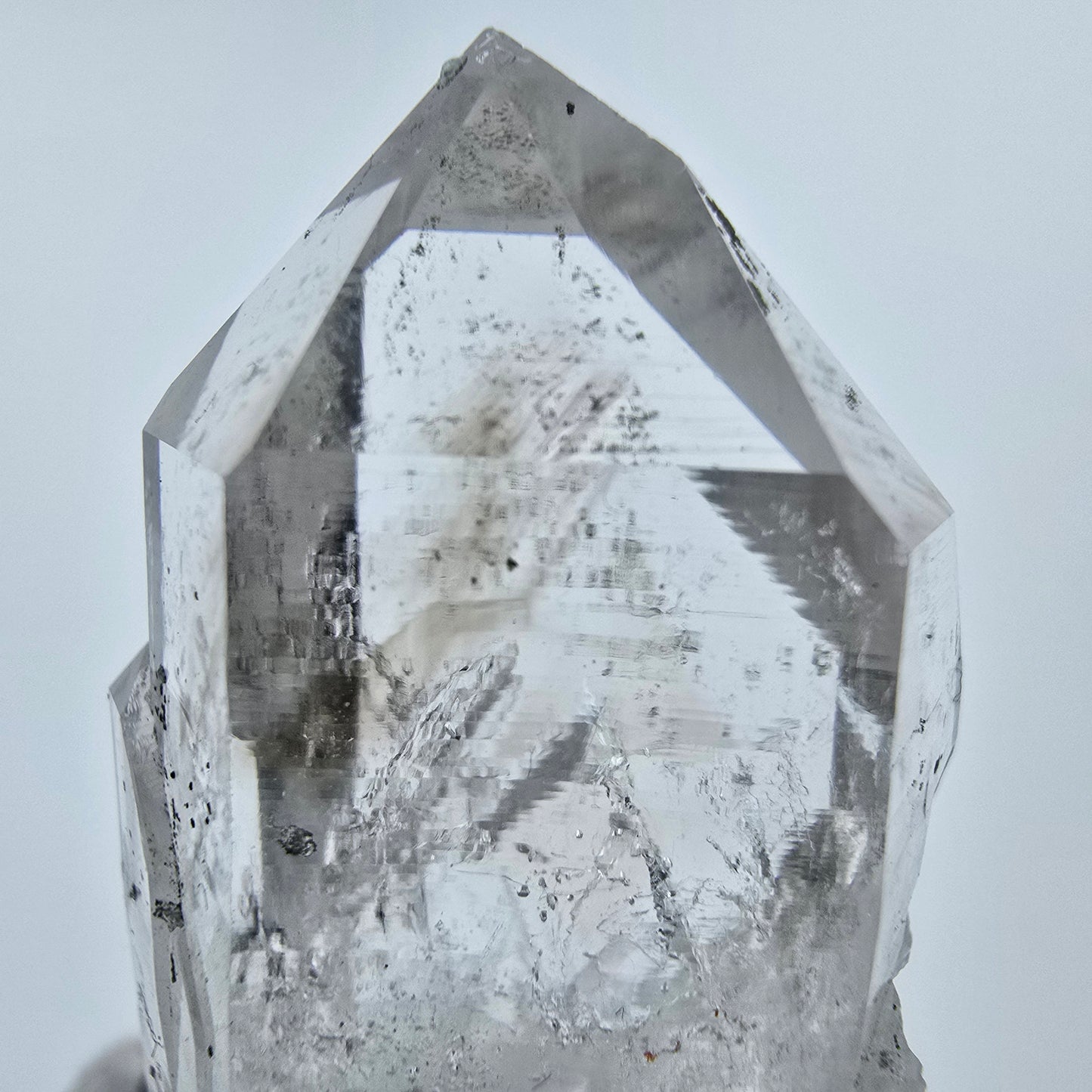Enhydro Phantom Quarz 1x Blase Streep Mine Goboboseb Namibia 46*25*18mm Sammlung
