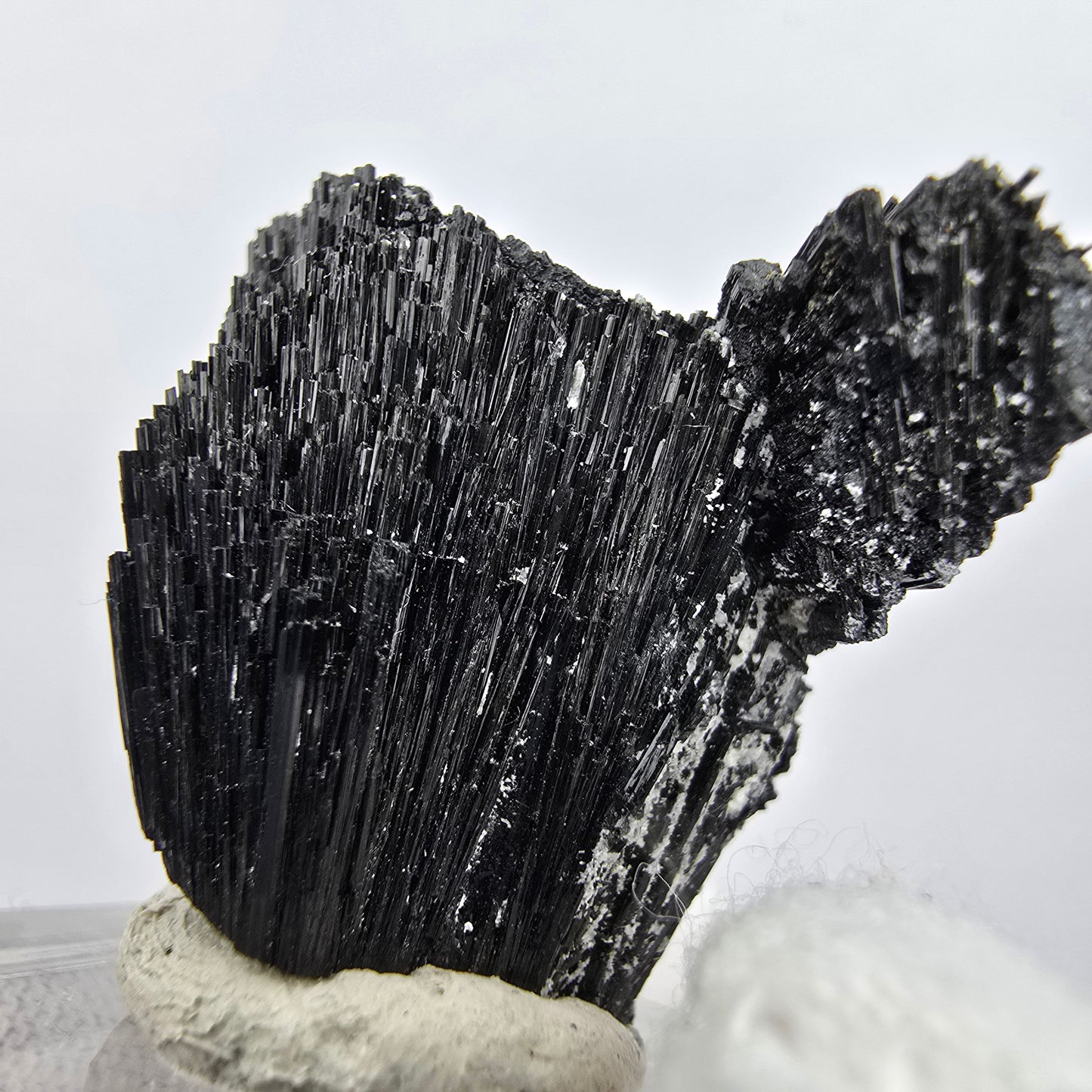 Seltene Schörl Turmalin Stufe schwarz Erongo, Namibia 29*28*23mm Sammlung