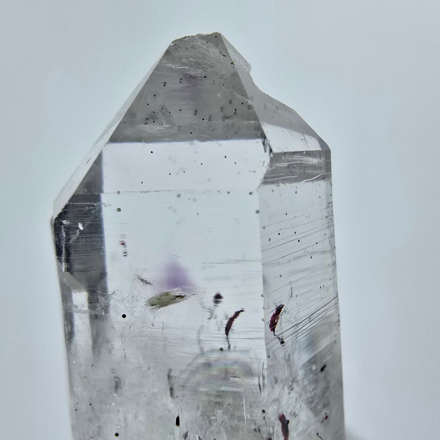 Harlekin Phantom Amethyst Kristall Streep Mine Goboboseb Namibia 37*20*14mm