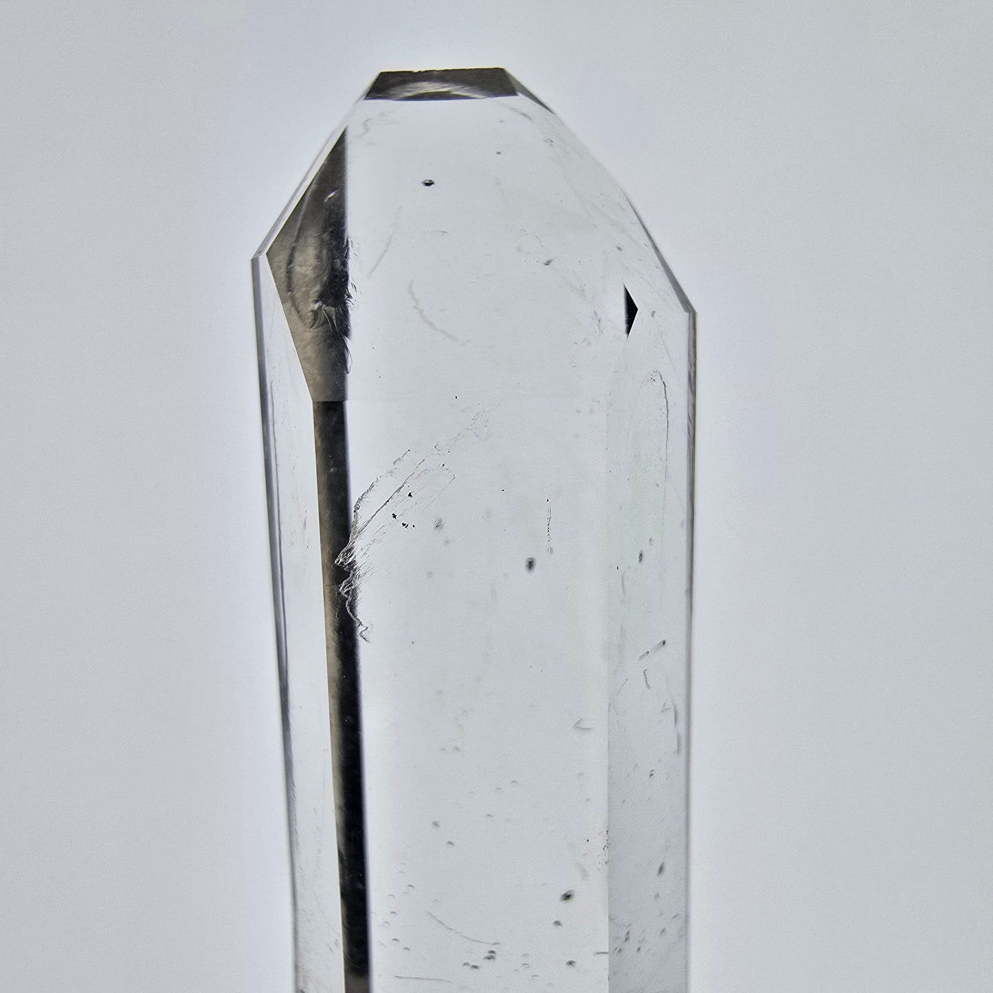 Skeleton Phantom Smoky Quartz Scepter Valentine Pocket, Namibia 51*14*9mm