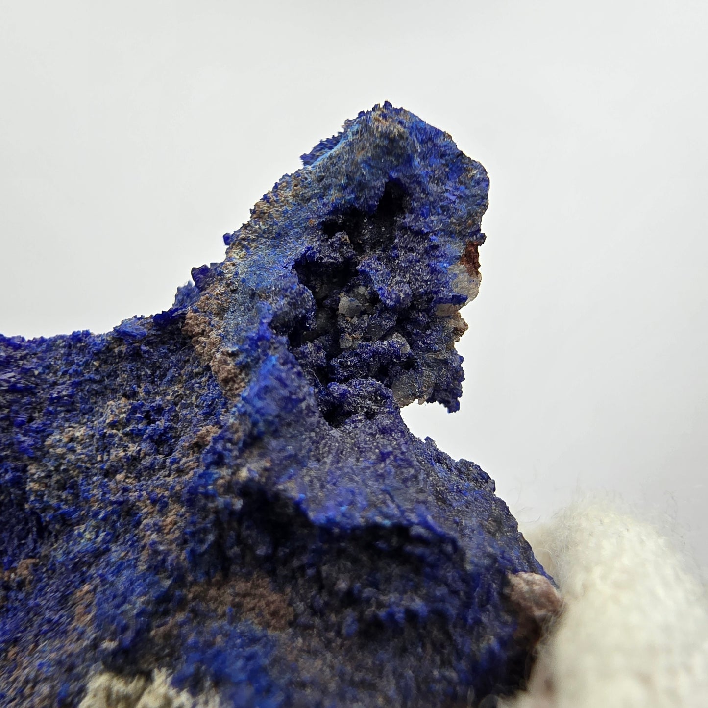 Seltene Azurit Stufe blau Kaokoveld, Namibia 26*21*7mm Mineraliensammlung