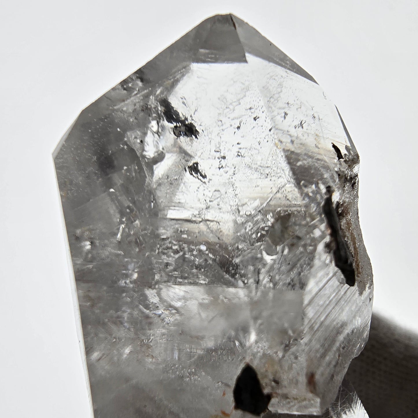 Skeleton Phantom Smoky Quartz Scepter Valentine Pocket, Namibia 39*31*25mm
