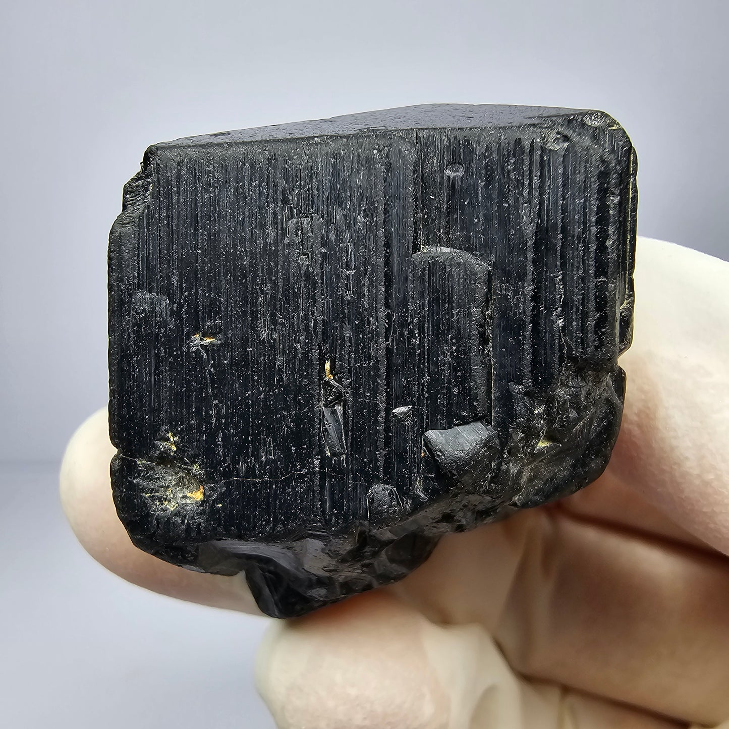 Symmetrischer Schörl Turmalin Stern Erongo Namibia 35*30*23mm Mineraliensammlung