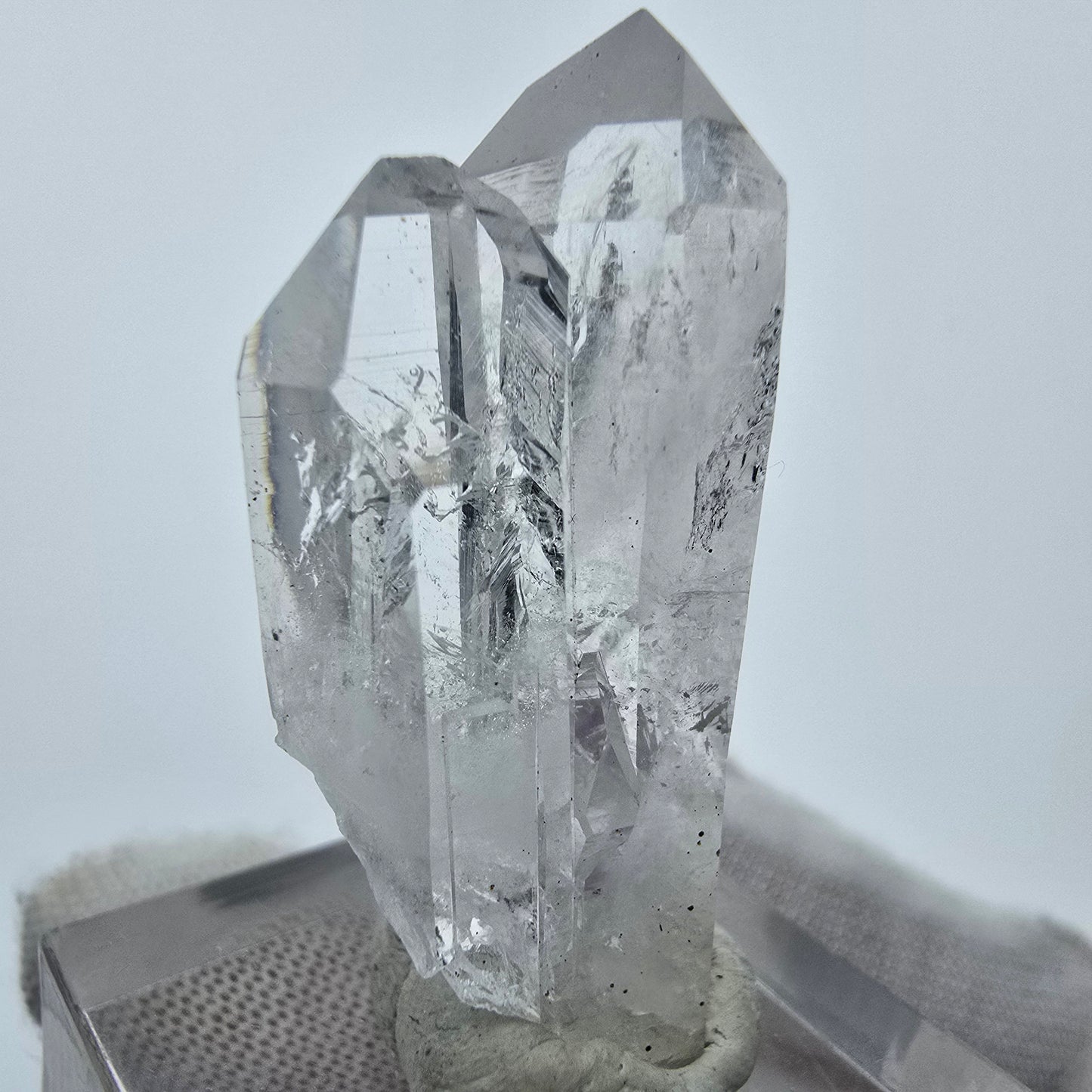 Klare Phantom Amethyst Kristall Streep Mine Goboboseb Namibia 38*19*13mm