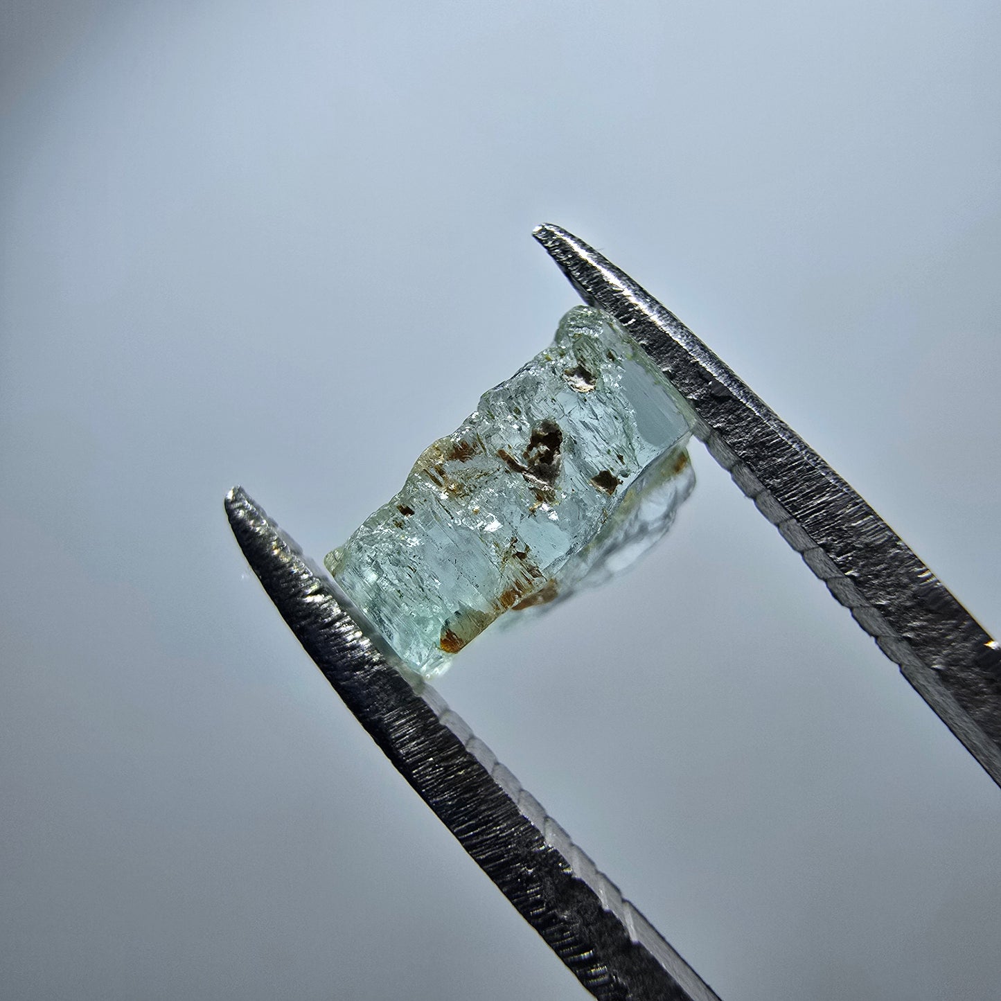 Cristal de tourmaline verdélite rare, vert Minas Gerais, Brésil #7990