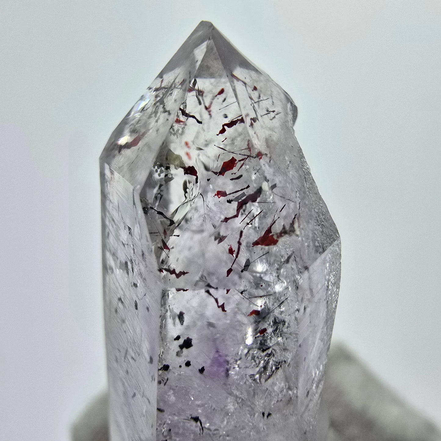 Harlekin Enhydro Phantom Amethyst Streep Mine Goboboseb Namibia 39*18*14mm
