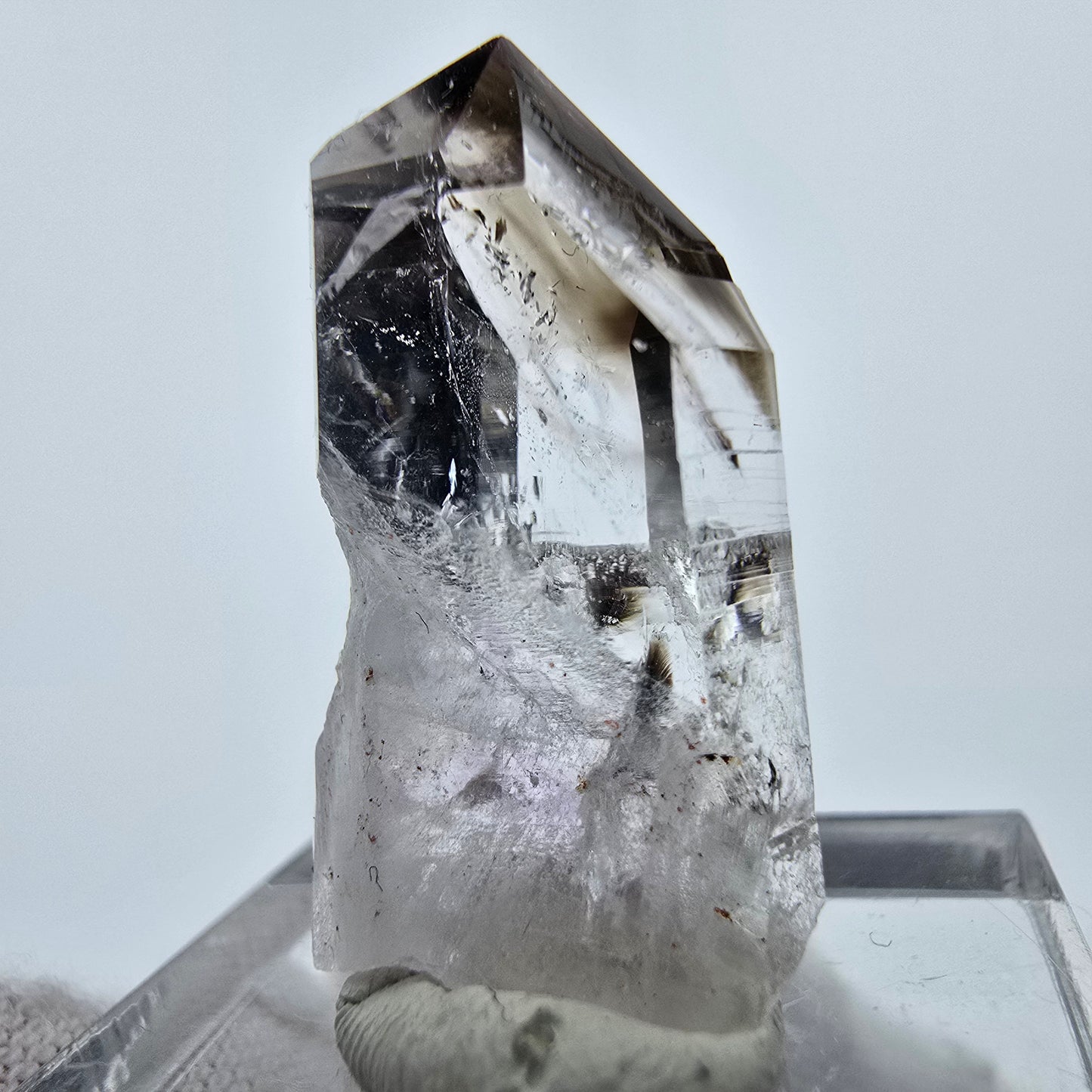 Klarer Phantom Amethyst Zepter Kristall Streep Mine Goboboseb Namibia 28*12*11mm