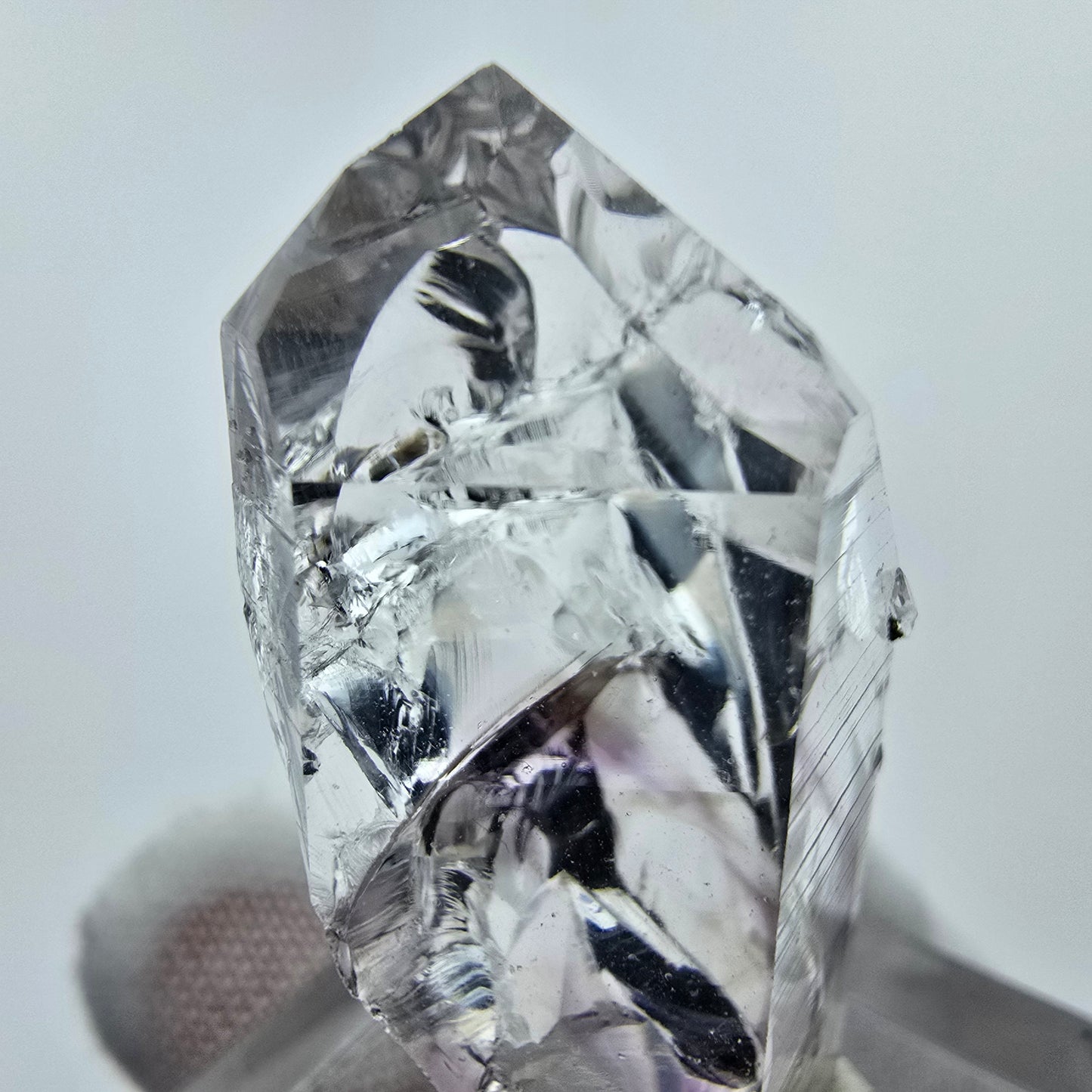 Phantom Amethyst Kristall Streep Mine Goboboseb Namibia 36*19*15mm Sammlung