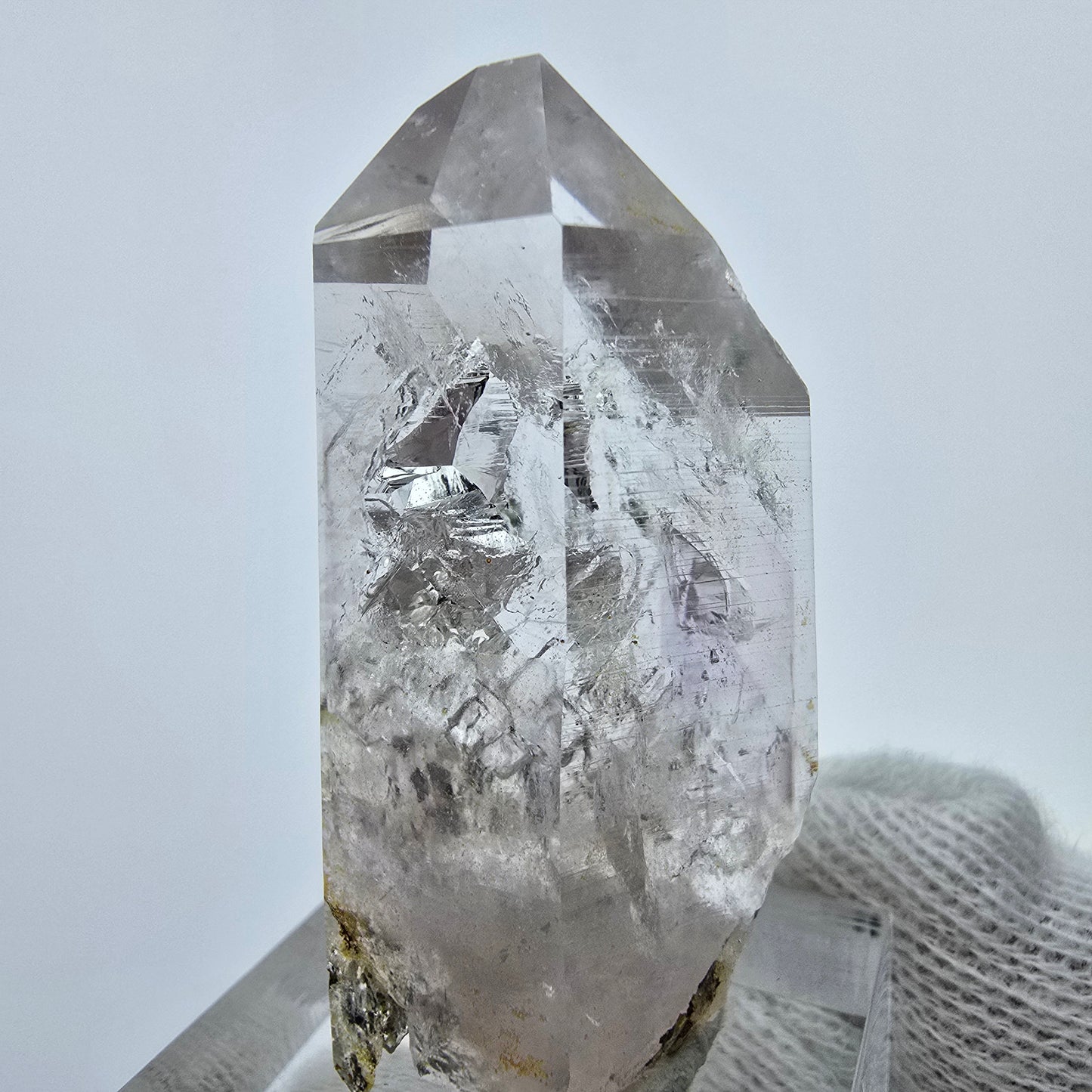 Enhydro Phantom Amethyst, 1x Blase Streep Mine, Goboboseb, Namibia 43*22*16mm