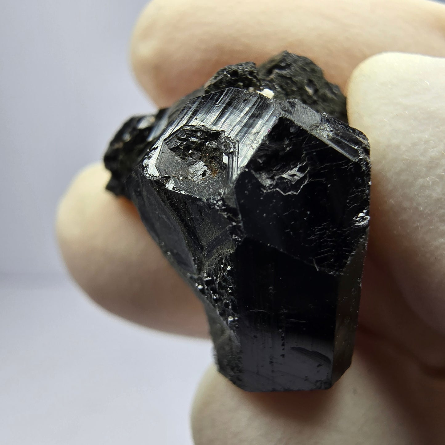 Tourmaline Schörl symétrique, stade orthose collection Erongo Namibie 20*18*14mm