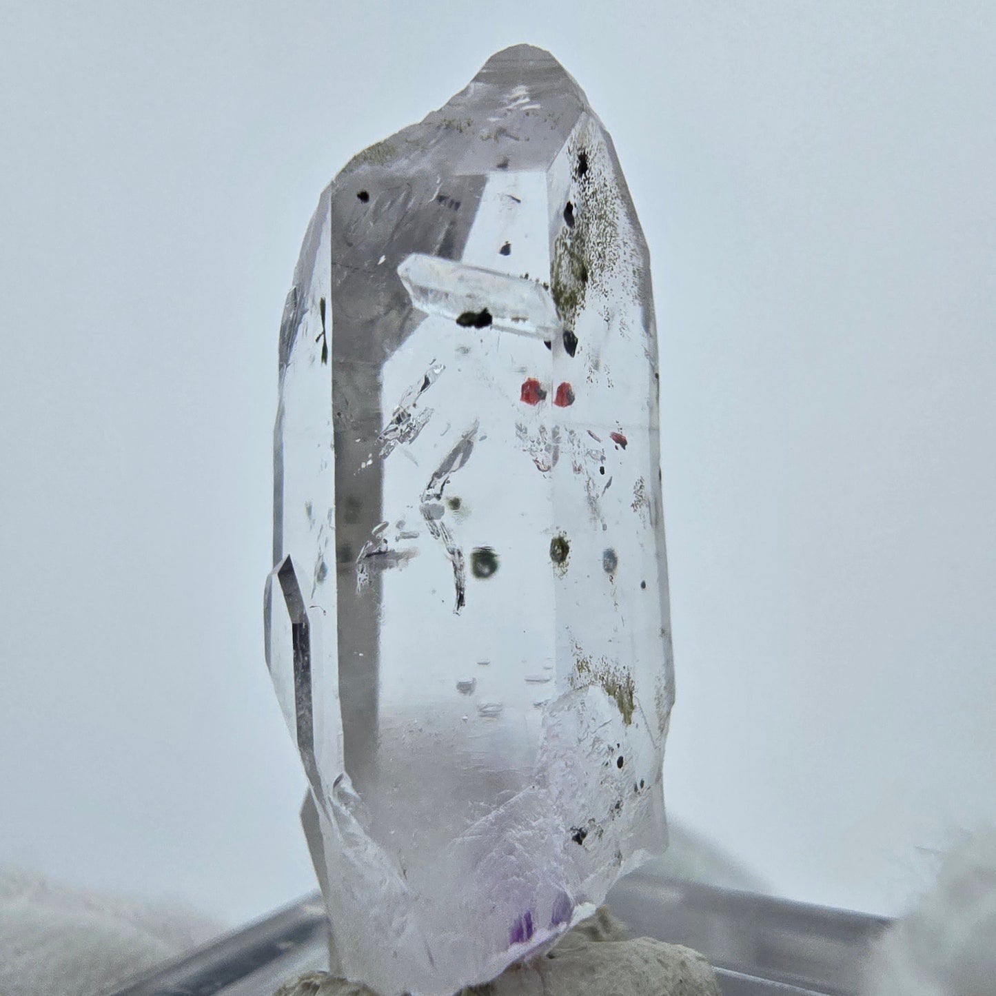 Harlekin Phantom Amethyst Kristall Streep Mine, Goboboseb, Namibia 30*13*10mm