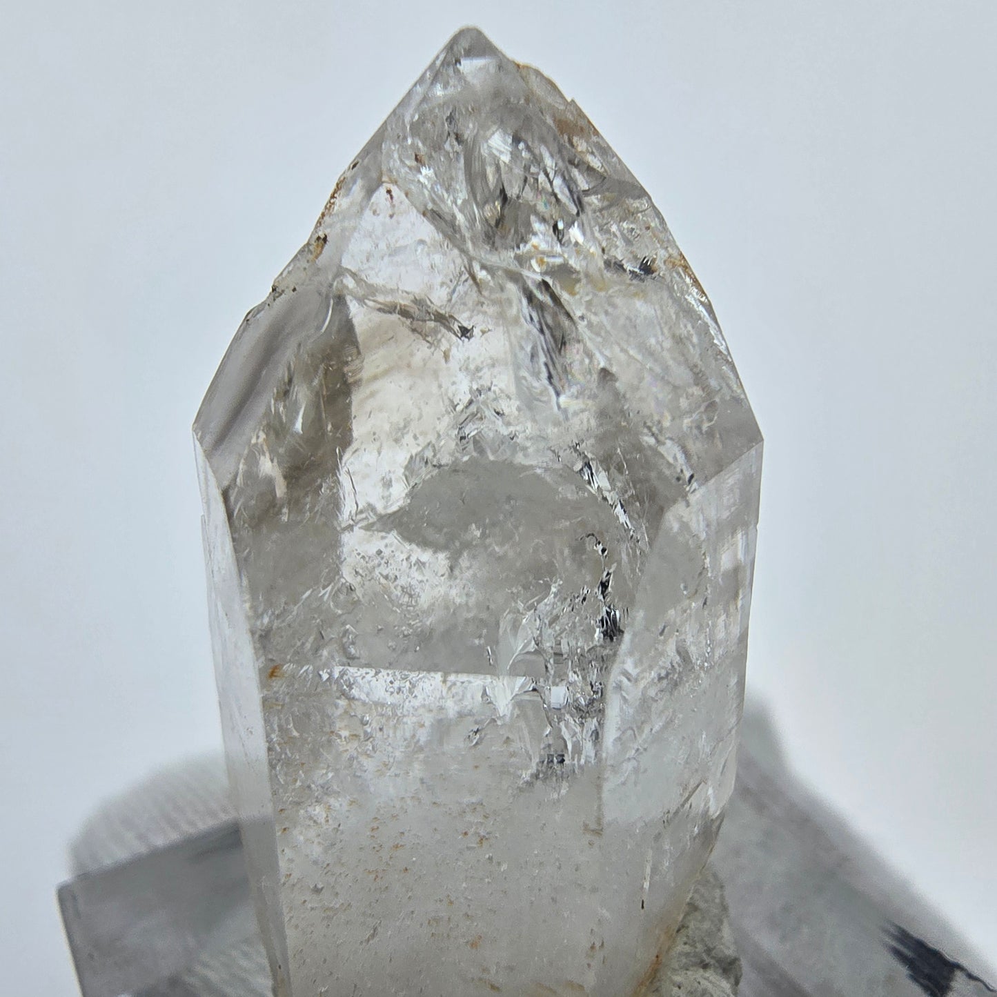 Klare Phantom Amethyst Spitze Streep Mine, Goboboseb, Namibia 32*19*18mm