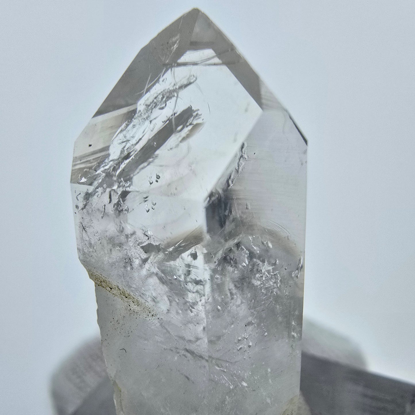 Enhydro Phantom Epidot Quarz, 3x Blase Streep Mine Goboboseb, Namibia 35*16*13mm
