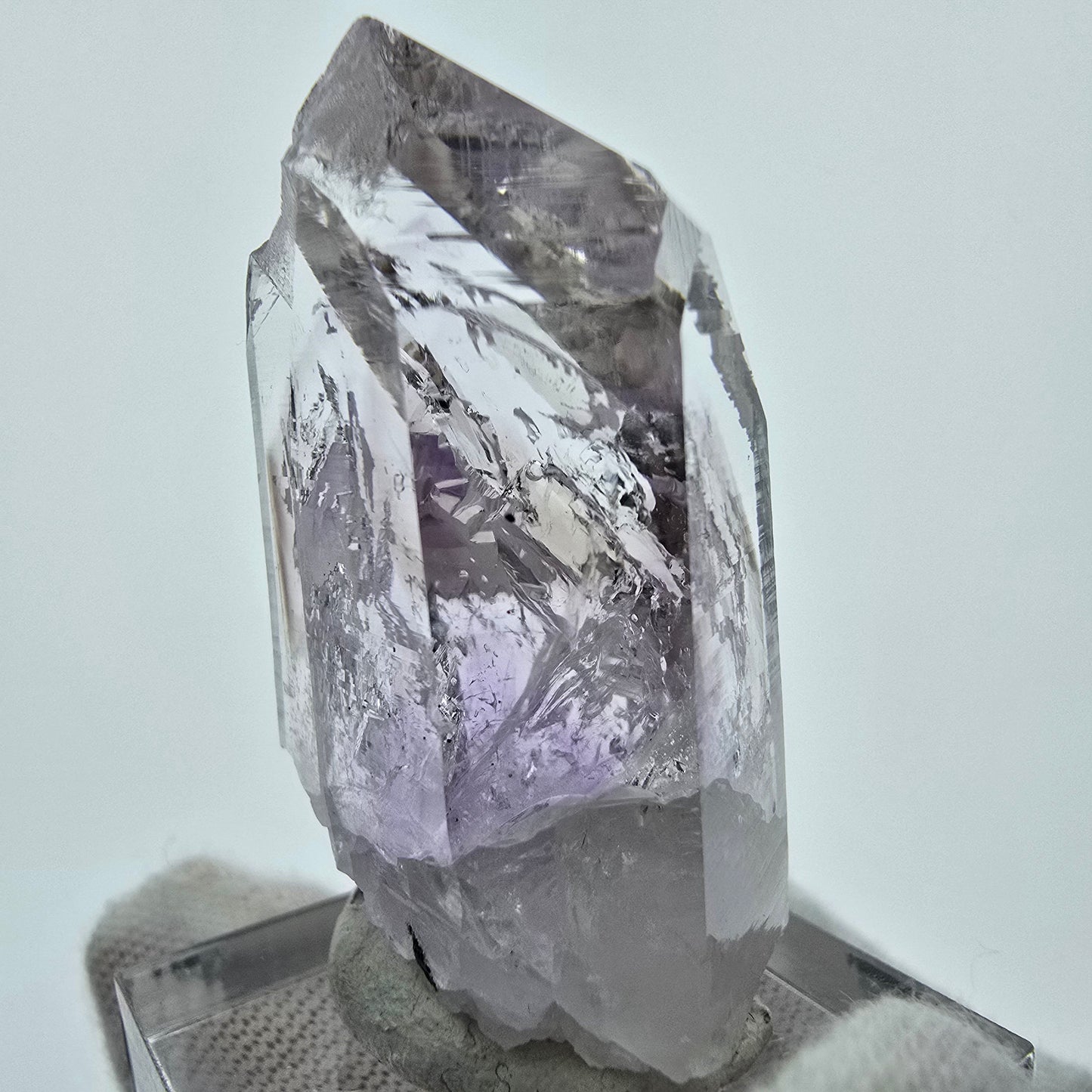 Enhydro Phantom Amethyst 3x Blase Streep Mine Goboboseb Namibia 41*21*16mm