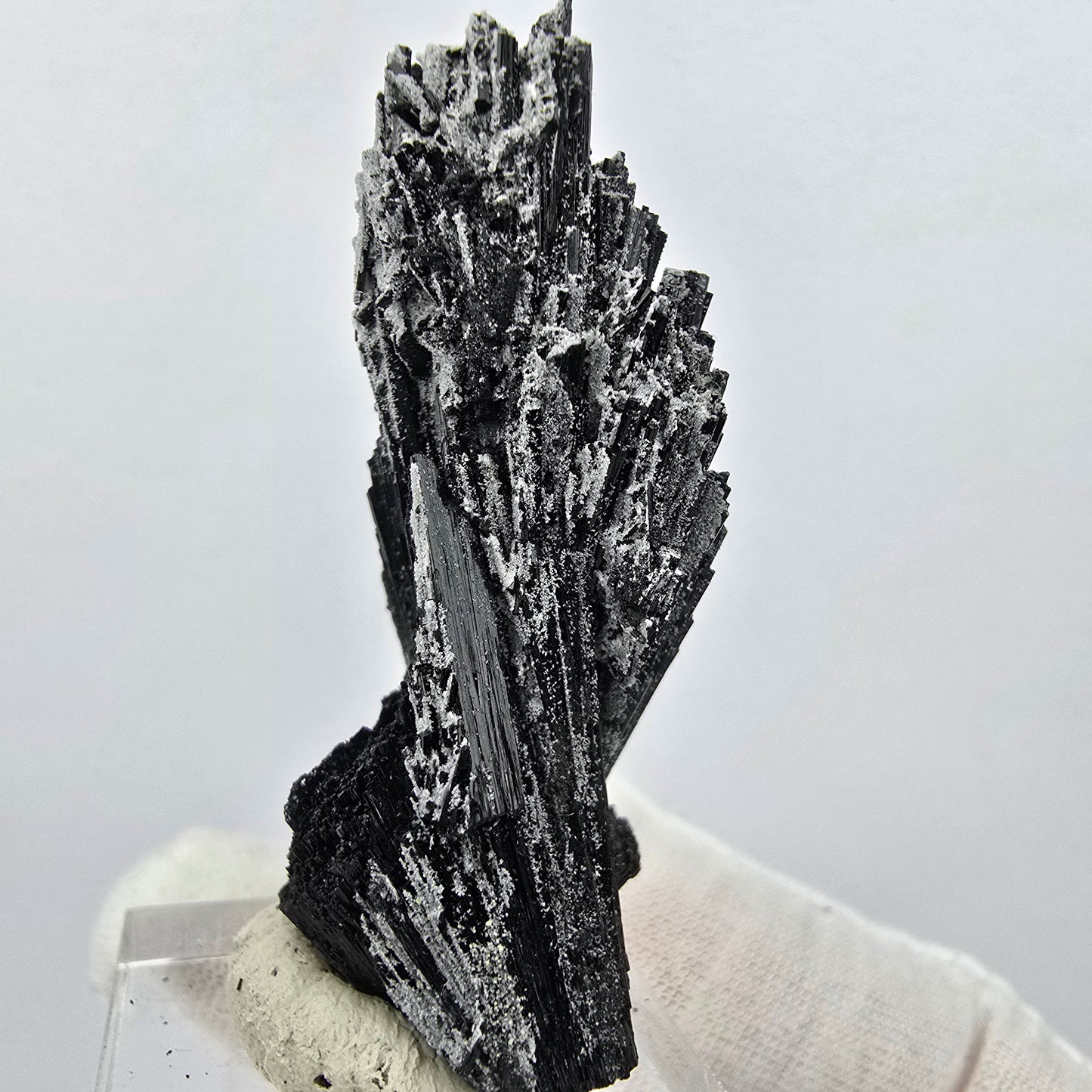 Seltene Schörl Turmalin Stufe schwarz Erongo, Namibia 50*23*22mm Sammlung