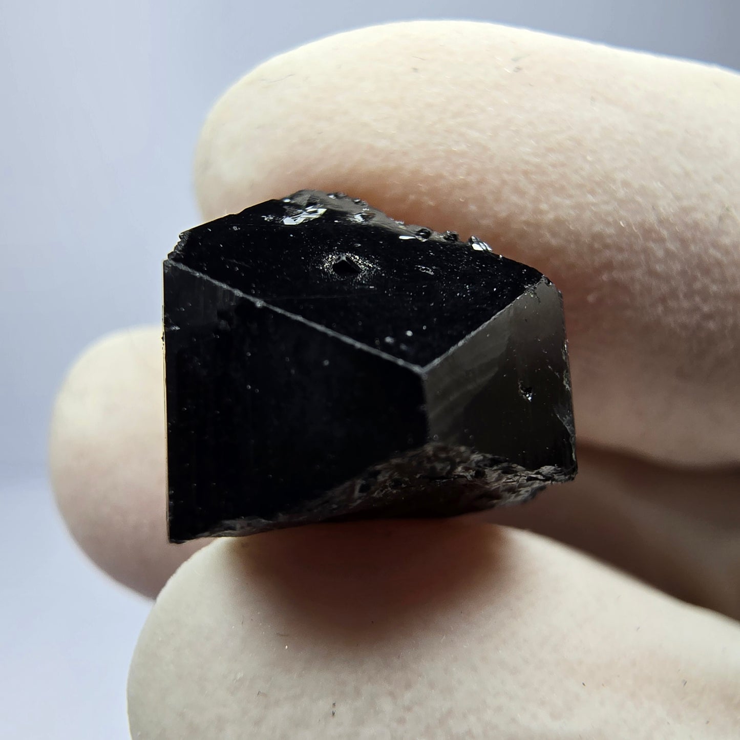 Symm. Schörl Turmalin Orthoklas Stufe Erongo, Namibia 14*11*12mm Sammlung