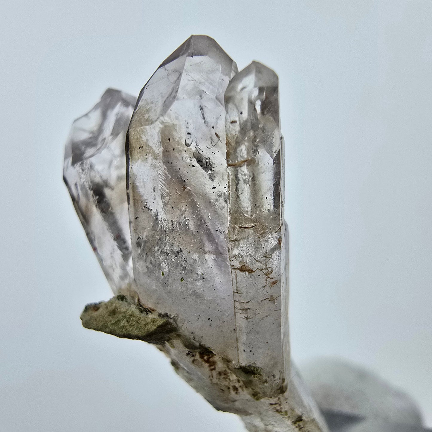 Klare Phantom Amethyst Spitzen Streep Mine, Goboboseb, Namibia 34*18*12mm