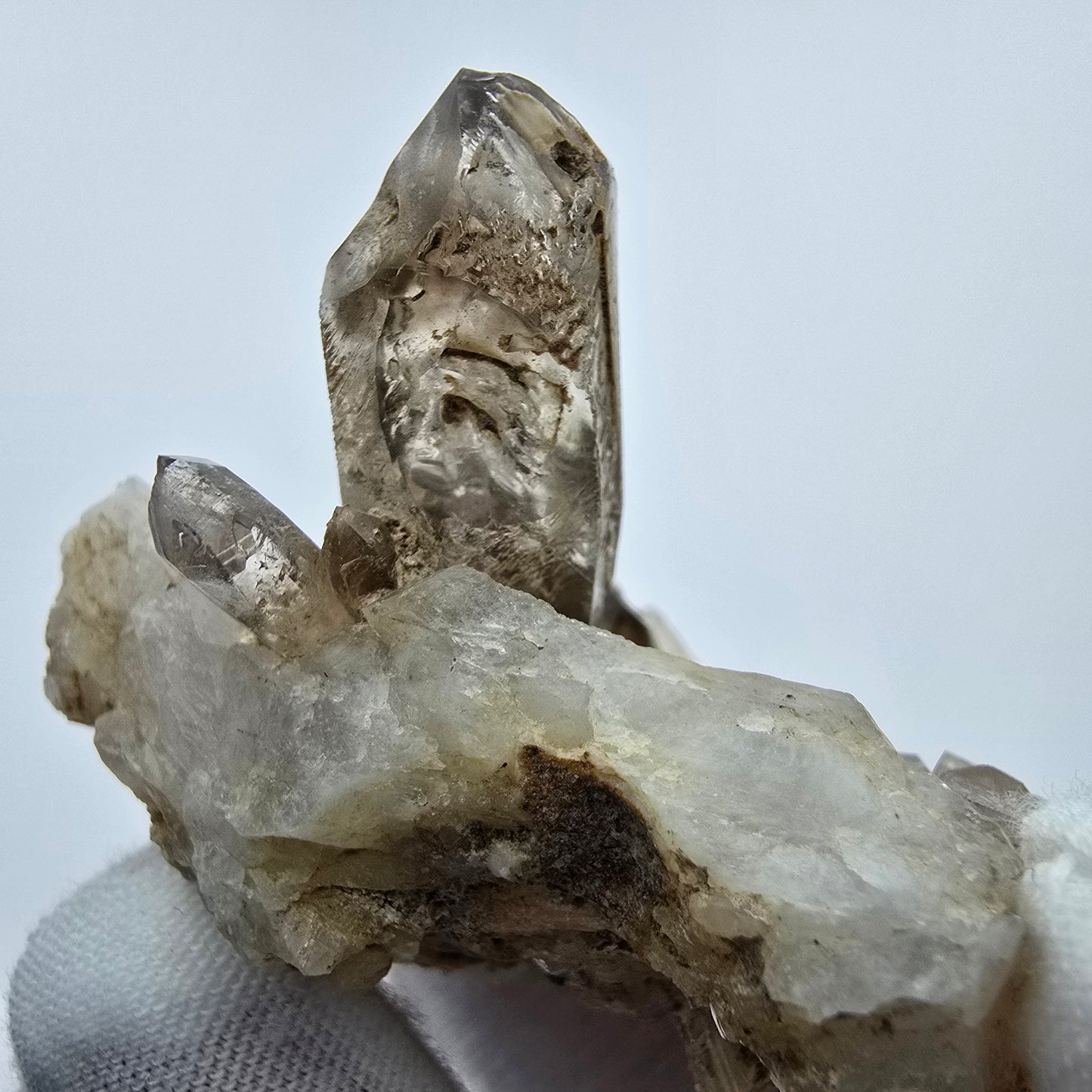 Phantom Rauchquarz Zepter auf Matrix Goboboseb, Namibia 57*51*47mm Sammlung