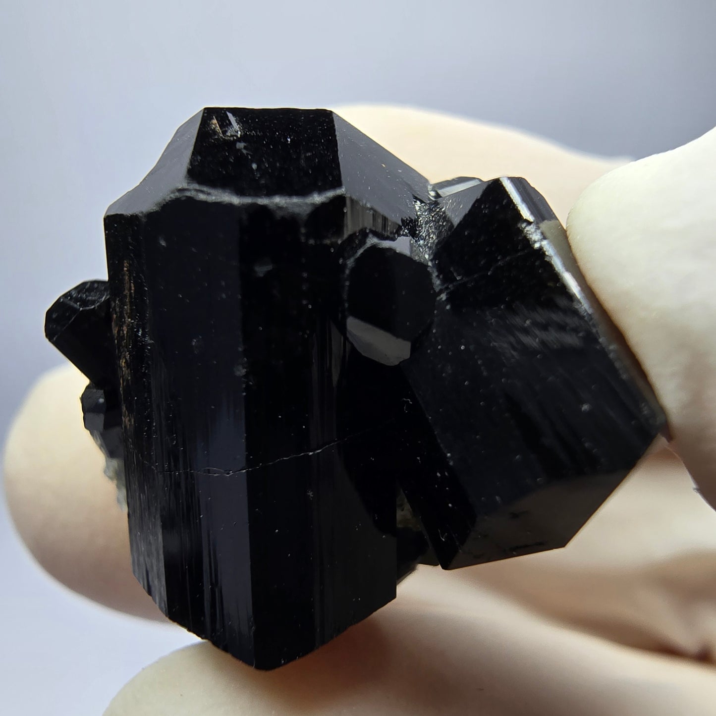 Tourmaline Schörl symétrique, stade orthose collection Erongo Namibie 26*20*14mm
