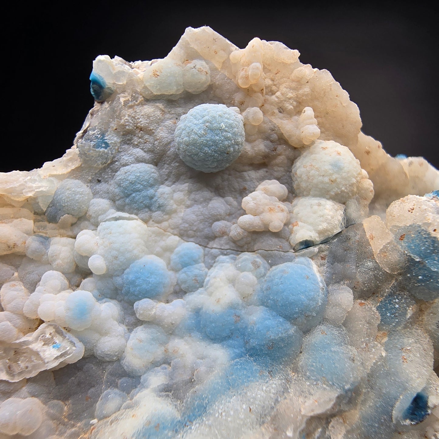 Seltene große Shattuckit Stufe blau Kaokoveld, Namibia 95*53*57mm Sammlung