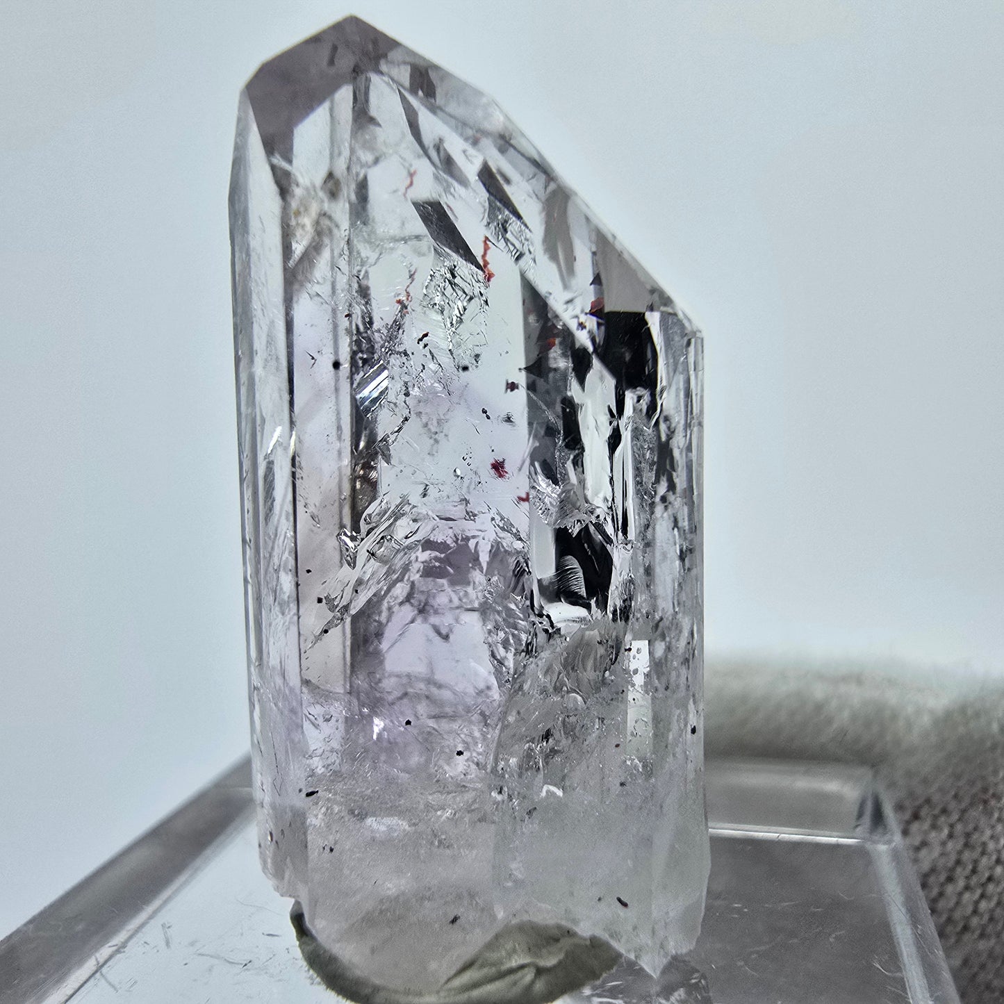 Harlekin Enhydro Phantom Amethyst Streep Mine Goboboseb Namibia 28*15*11mm