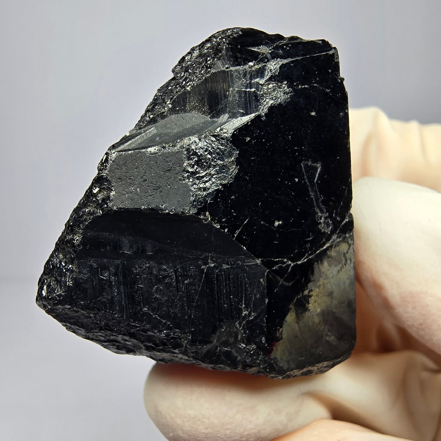 Schöner Schörl Turmalin Kristall glänzend Erongo, Namibia 39*32*21mm Sammlung