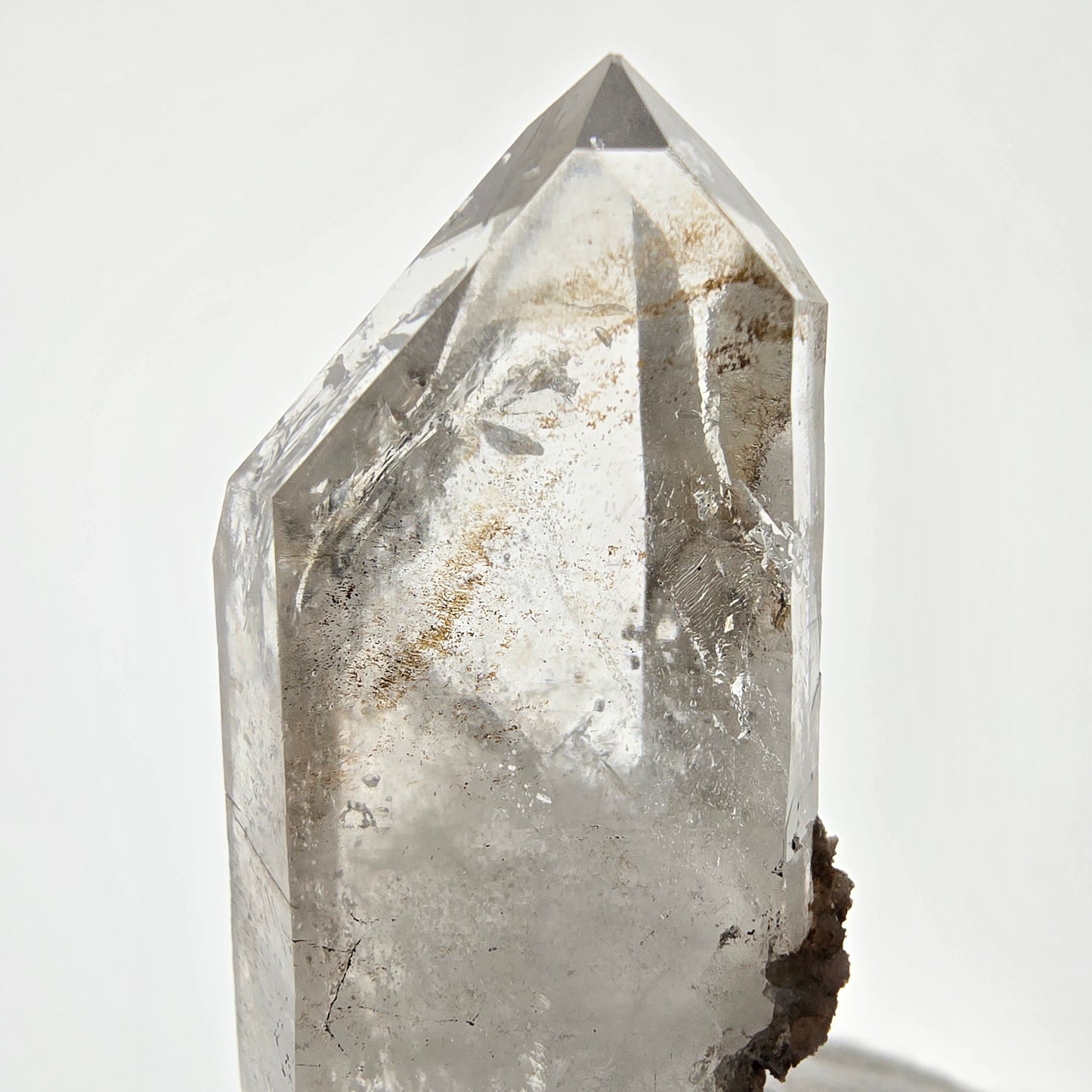 Skeleton Phantom Smoky Quartz DT Scepter Valentine Pocket, Namibia 63*27*17mm