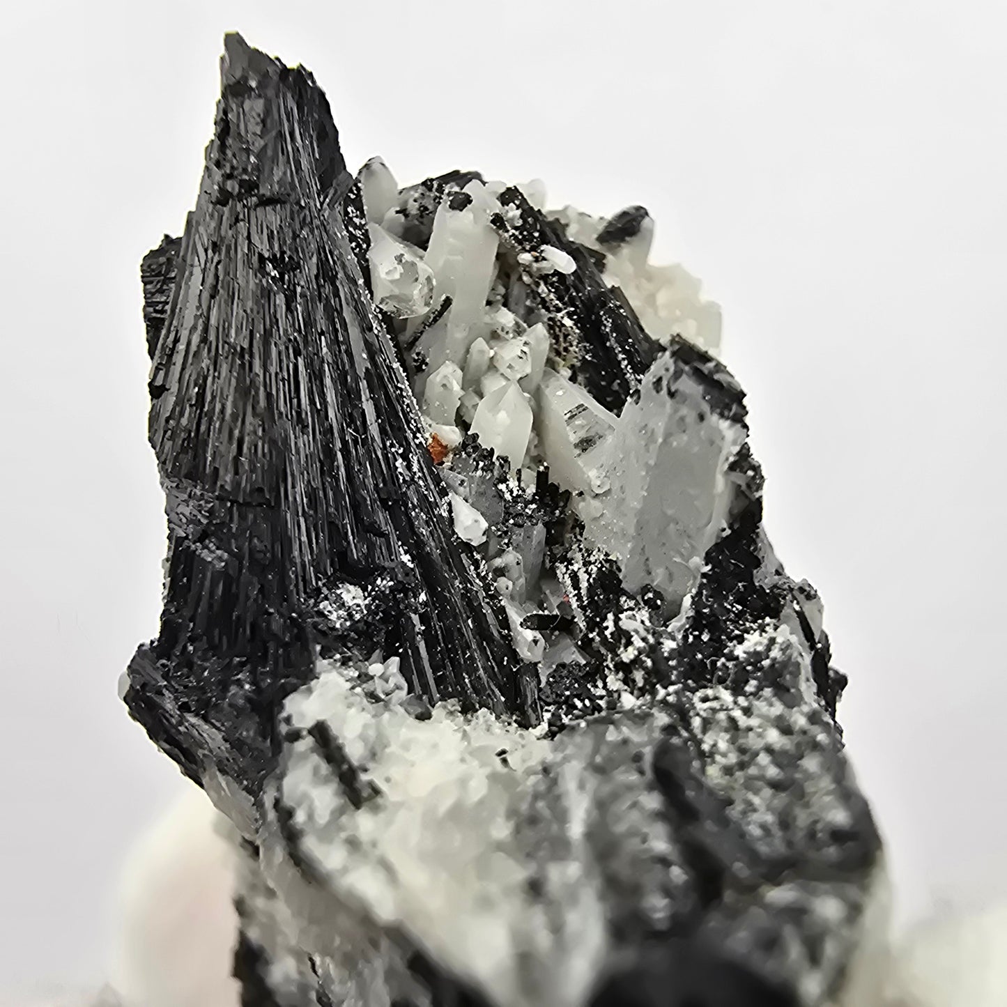 Seltene Schörl Turmalin, Rauchquarz Stufe Erongo, Namibia 57*50*35mm Sammlung