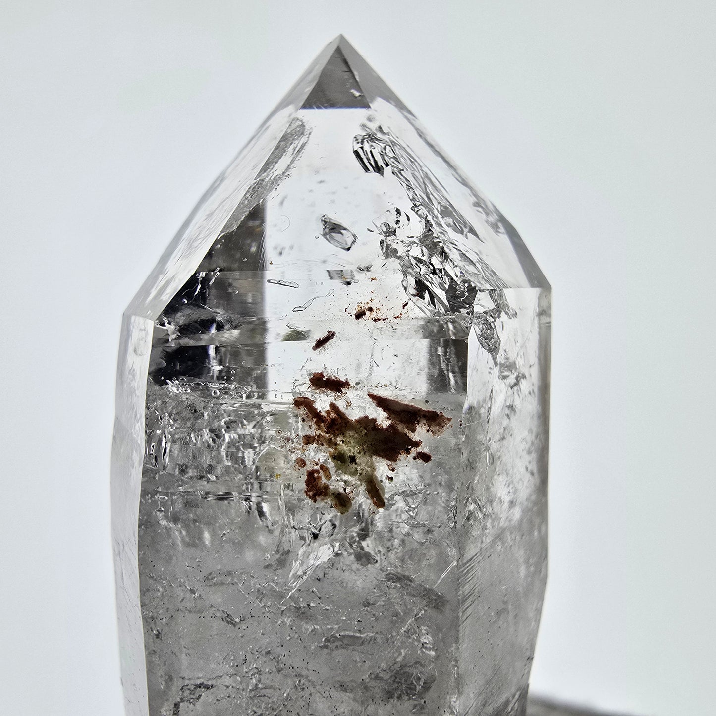 Skeleton Phantom Smoky Quartz DT Scepter Valentine Pocket, Namibia 64*30*24mm