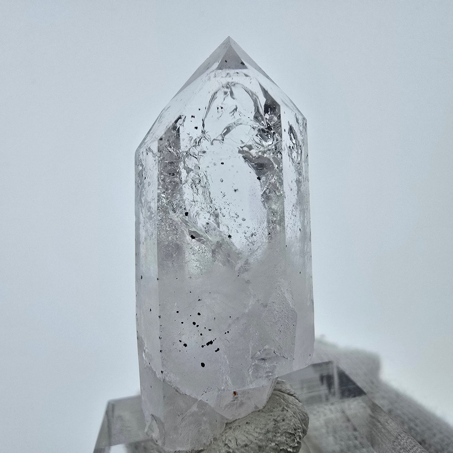 Enhydro Hämatit Quarz, 1x Blase Streep Mine, Goboboseb, Namibia 39*16*12mm