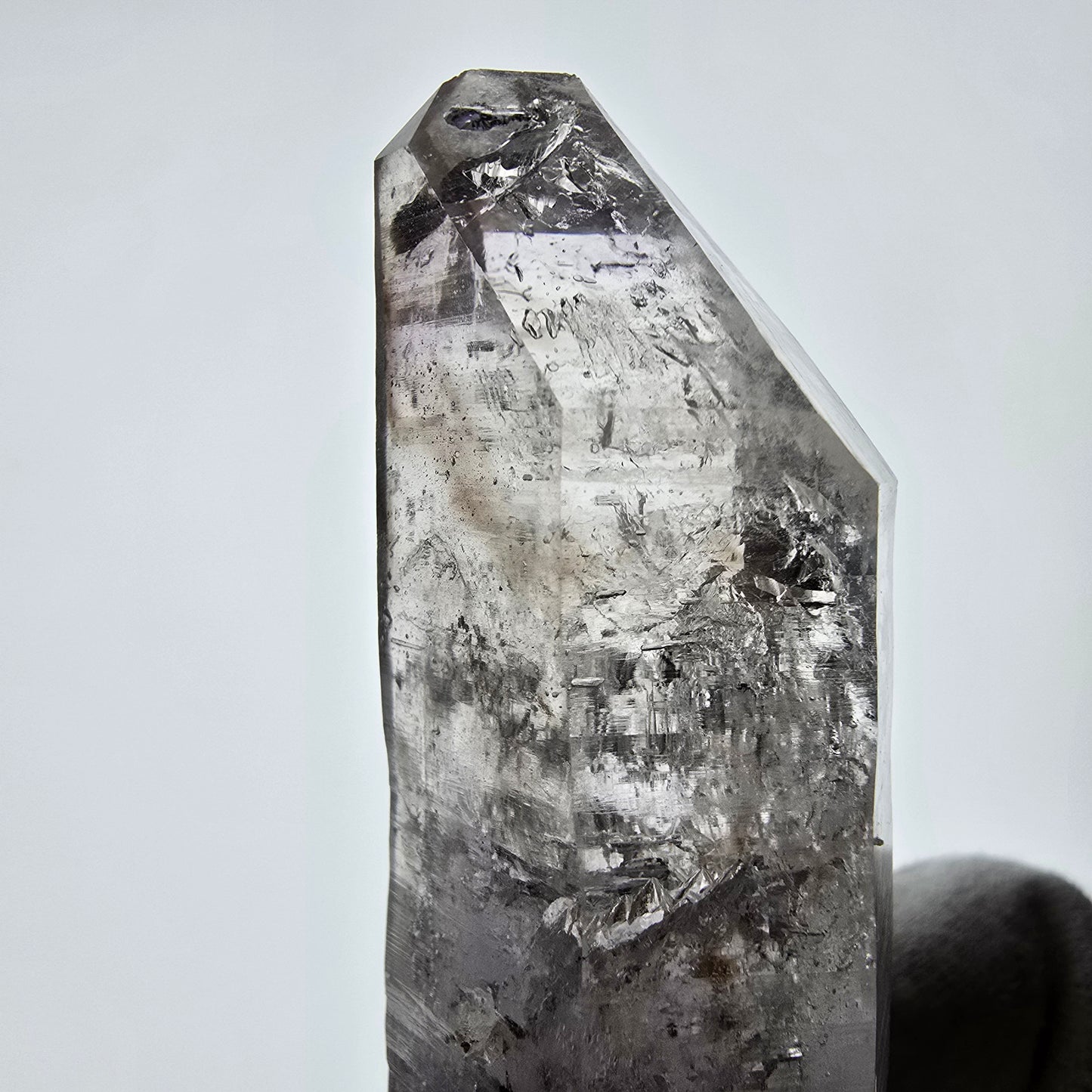 Enhydro Skeleton Amethyst DT Scepter 4x Bubble Valentine Pocket Goboboseb Namibie 122*31*26mm