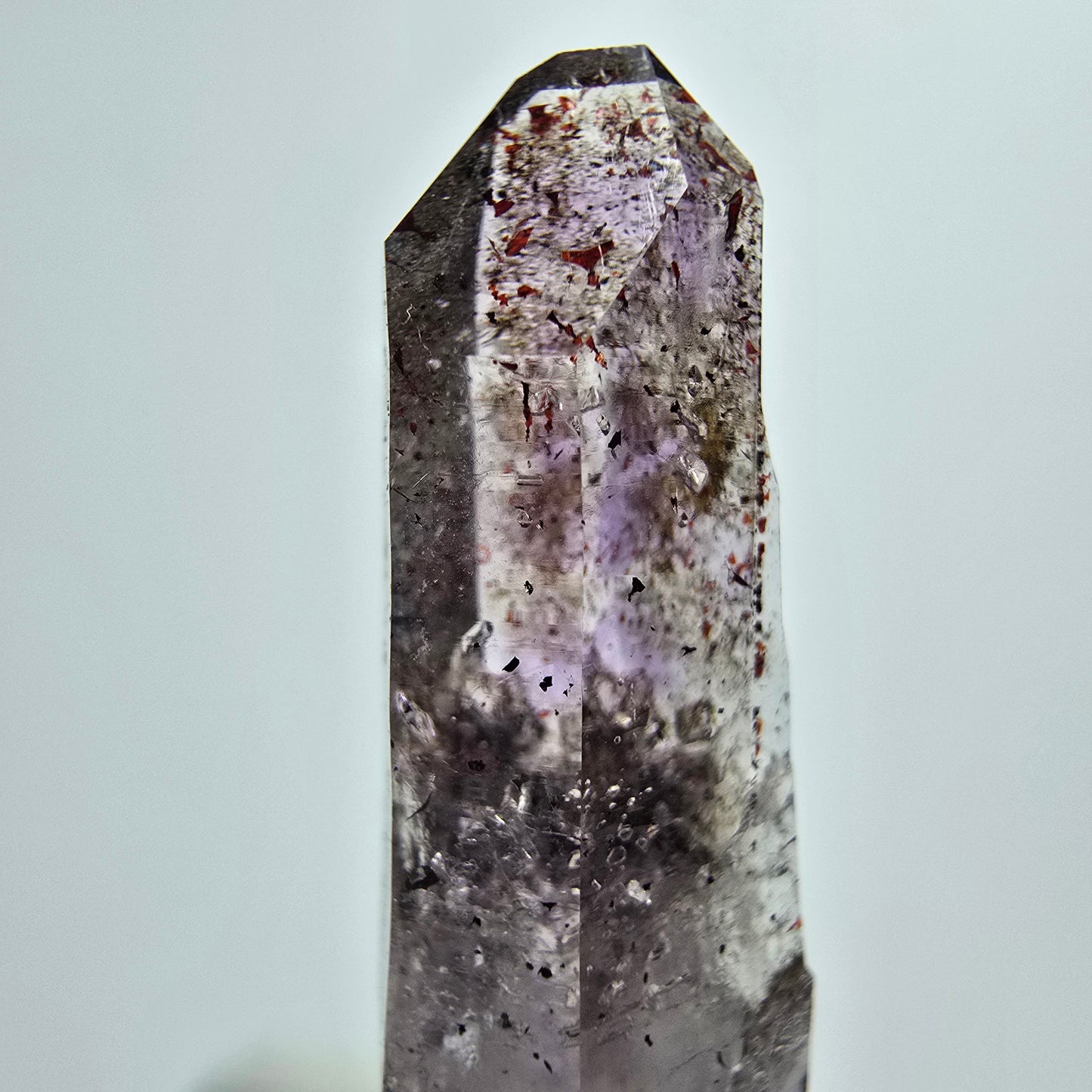 Harlekin Phantom Amethyst DT Kristall Goboboseb, Namibia 44*10*9mm Sammlung