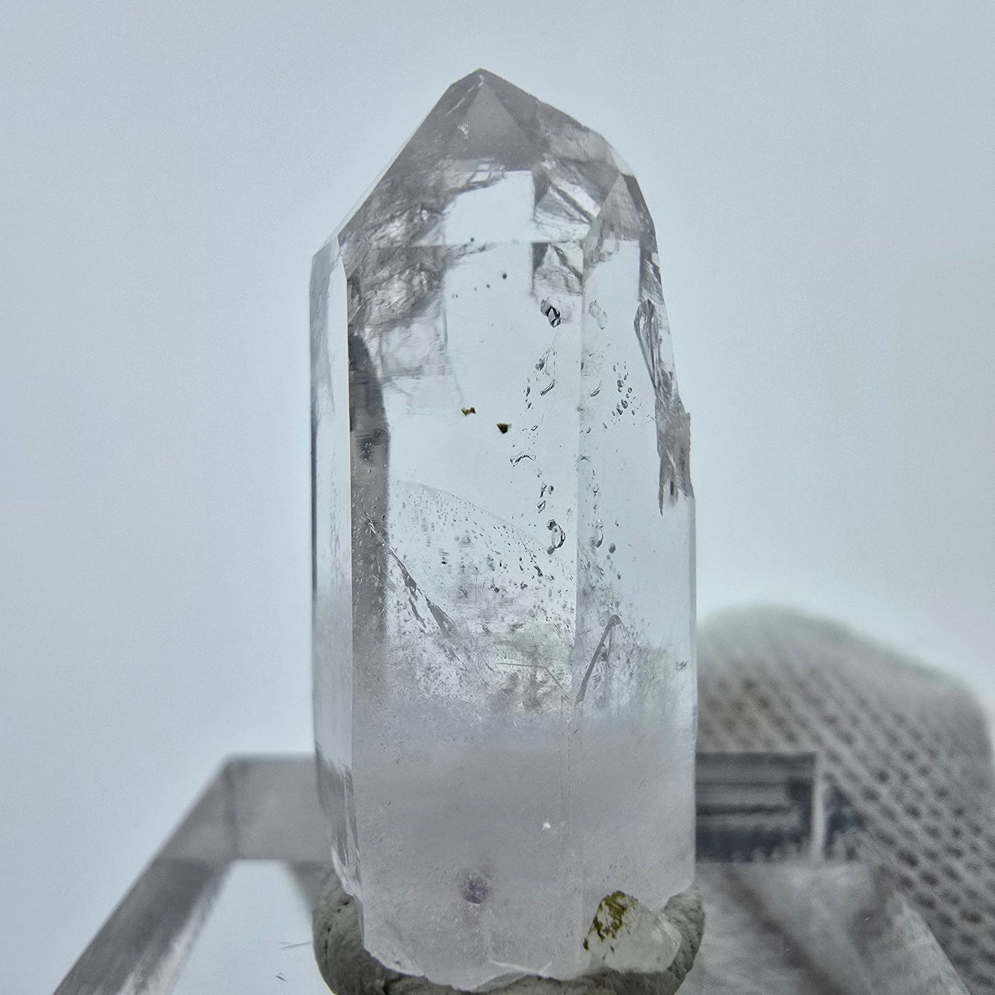 Klare Phantom Amethyst Spitze Streep Mine, Goboboseb, Namibia 28*13*10mm