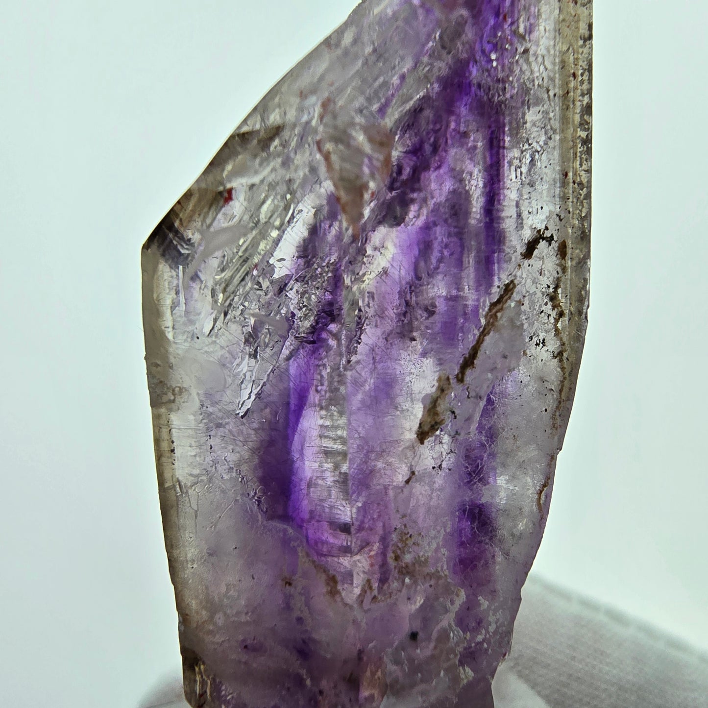 Phantom Amethyst, Fenster Skelett Zepter Goboboseb, Namibia 62*23*20mm, Sammlung