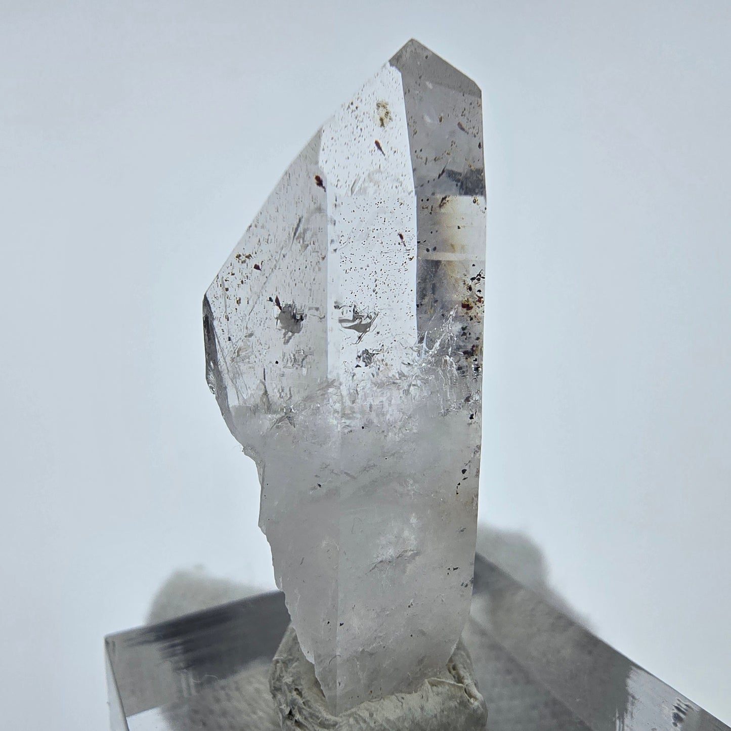 Harlekin Phantom Quarz Kristall Streep Mine, Goboboseb, Namibia 36*14*13mm