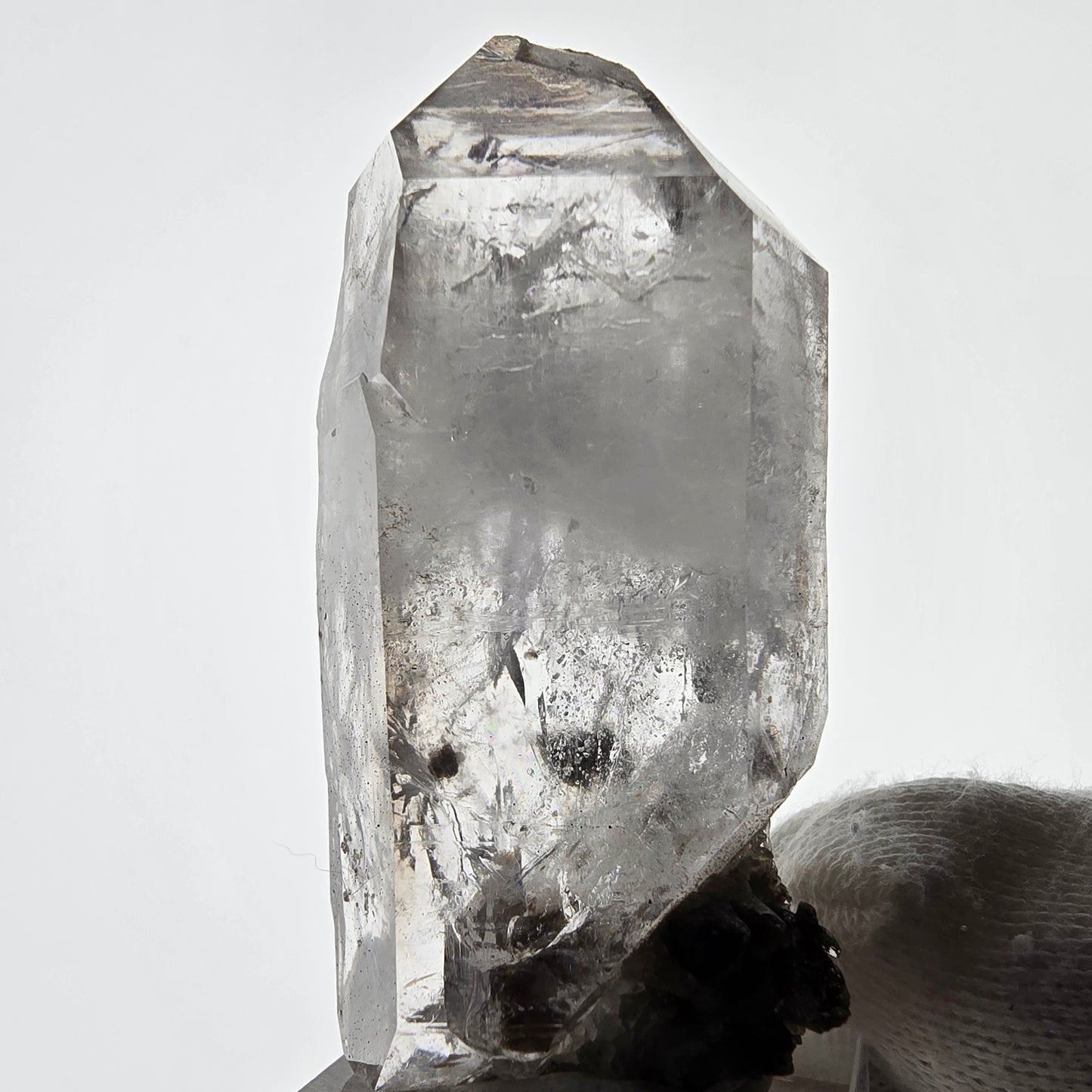 Skeleton Phantom Amethyst Scepter, UV Calcite Valentine Pocket, Namibia 60*30*23mm