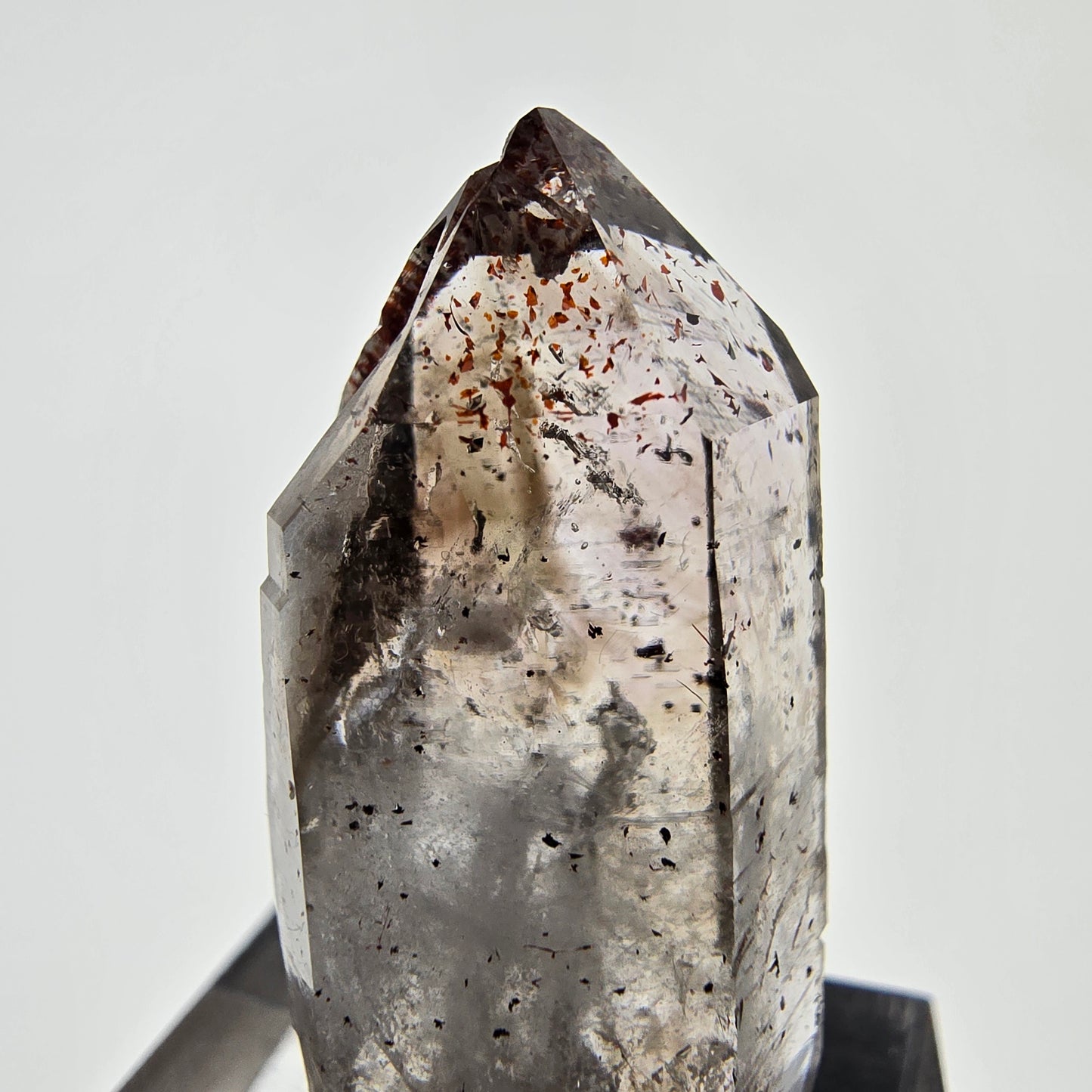 Harlequin Phantom Smoky Quartz DT Valentine Pocket Goboboseb Namibia 34*16*13mm