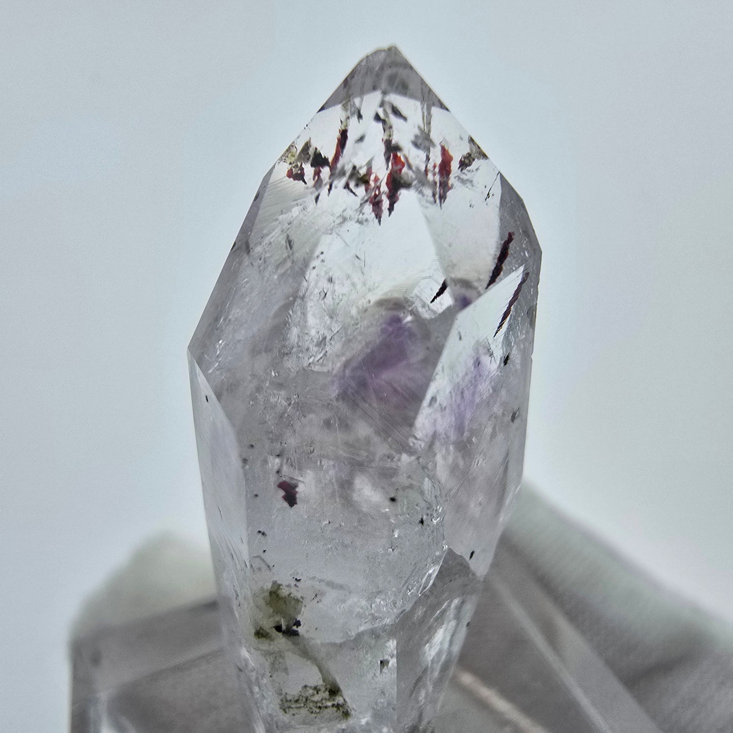 Harlekin Phantom Amethyst Kristall Streep Mine, Goboboseb, Namibia 35*15*11mm