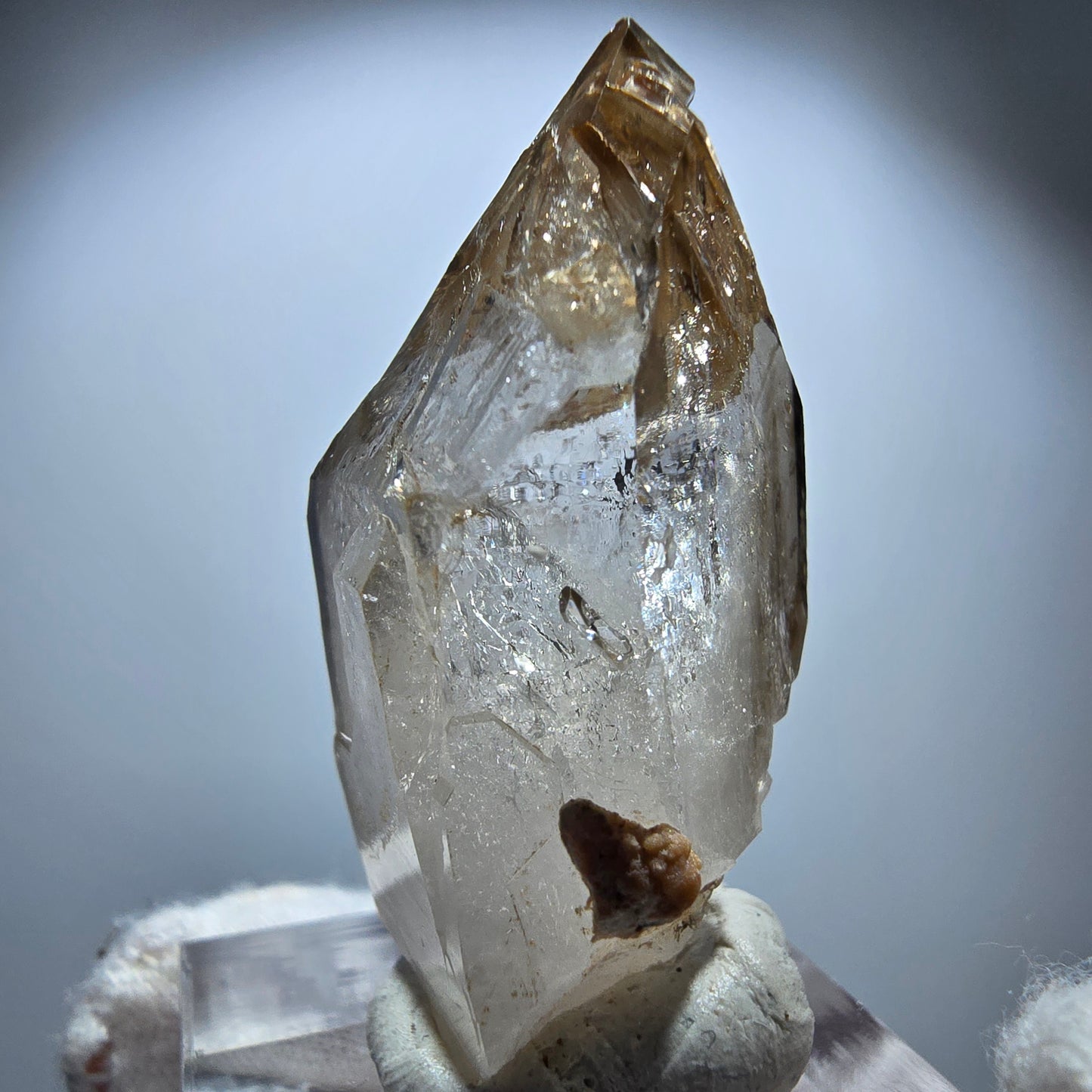 Enhydro Phantom Rauchquarz Fenster DT Zepter Goboboseb, Namibia 41*22*17mm