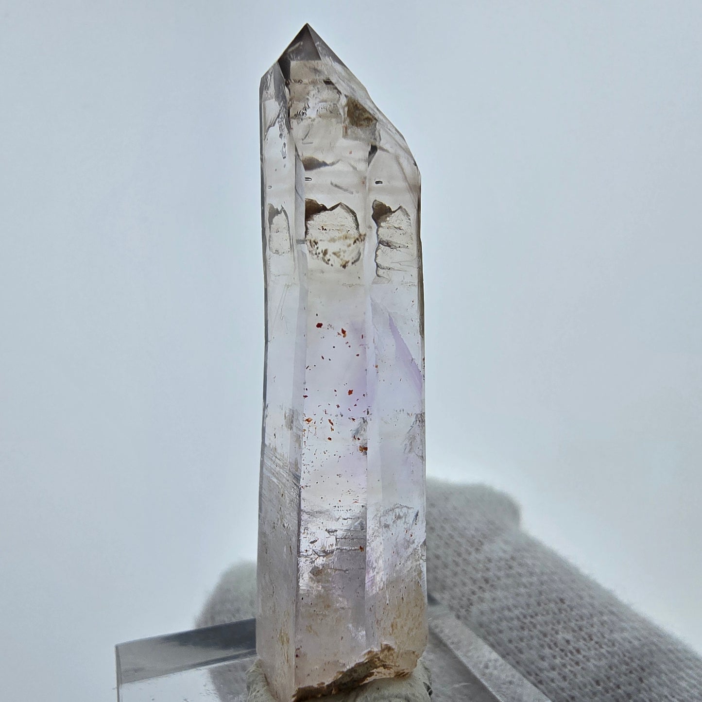 Clear Phantom Amethyst Scepter Crystal Goboboseb, Namibia 47*14*9mm