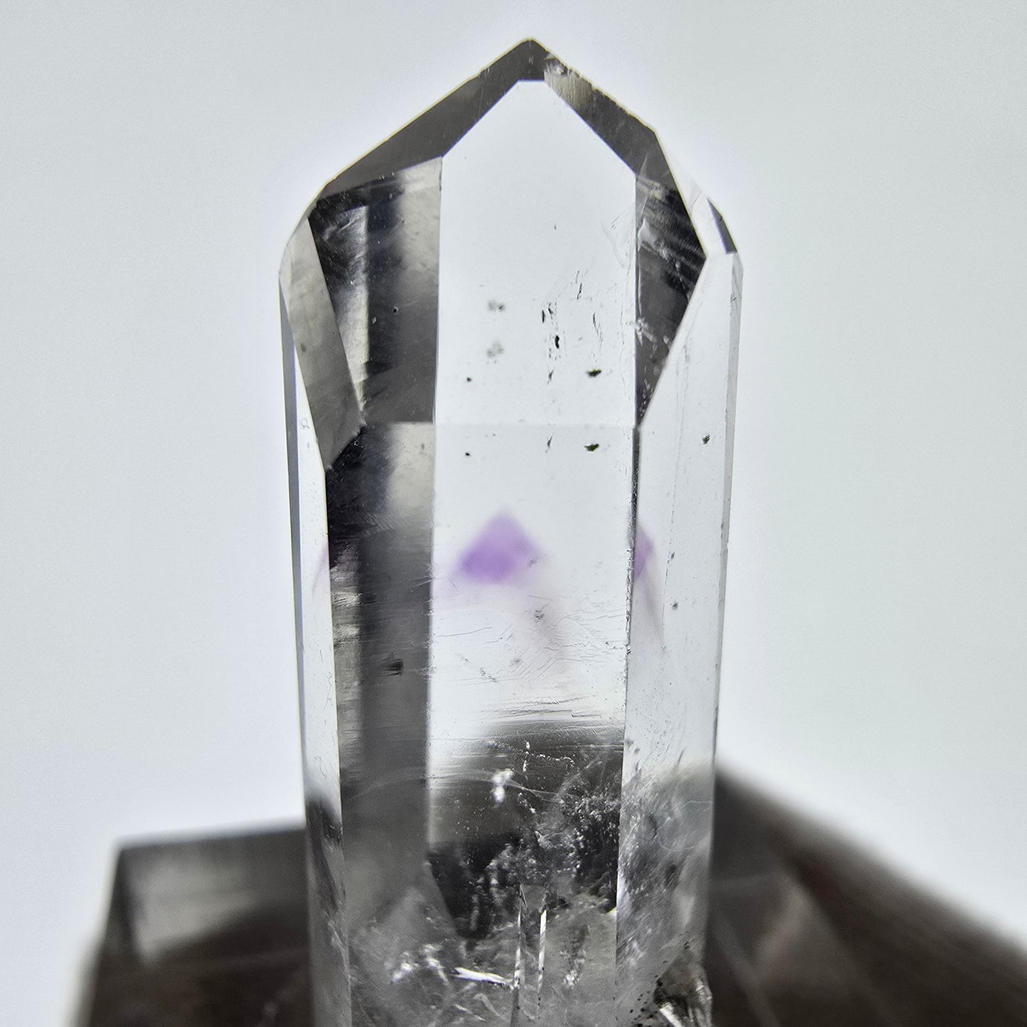 Phantom Amethyst with Analcim Streep Mine, Goboboseb, Namibia 33*11*11mm