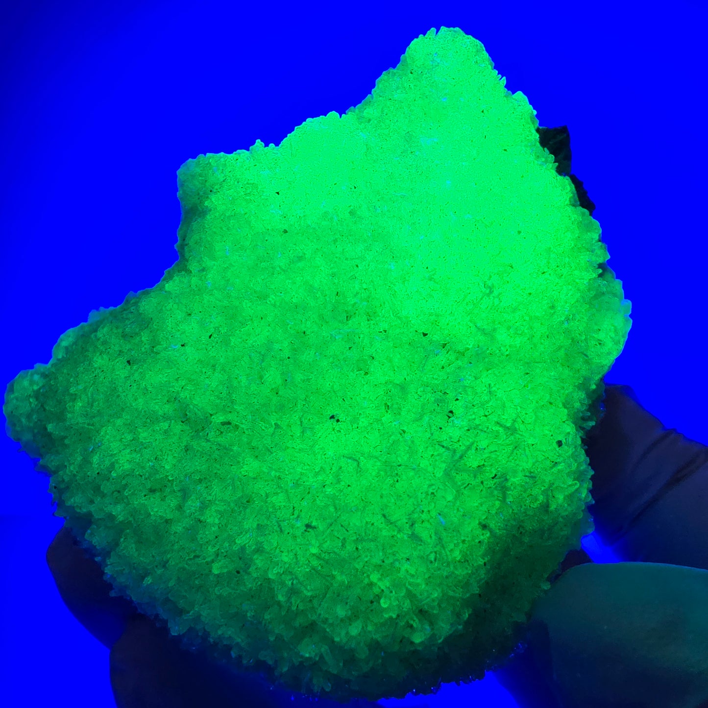 Seltene Hyalit Opal, Orthoklas, Schörl Turmalin Stufe Erongo, Namibia 69*60*36mm