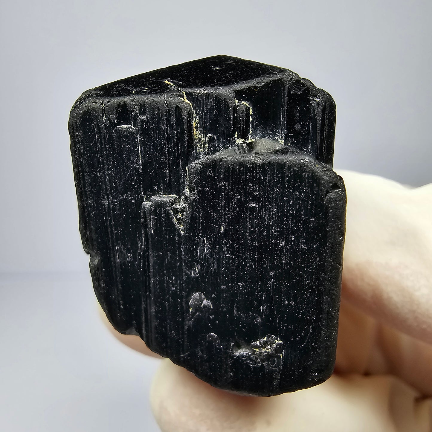 Symmetrischer Schörl Turmalin Stern Erongo Namibia 35*30*23mm Mineraliensammlung