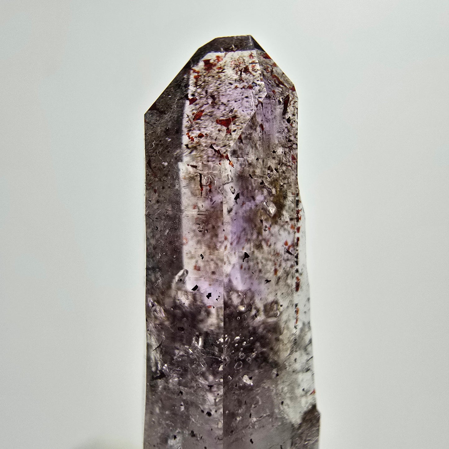 Harlekin Phantom Amethyst DT Kristall Goboboseb, Namibia 44*10*9mm Sammlung