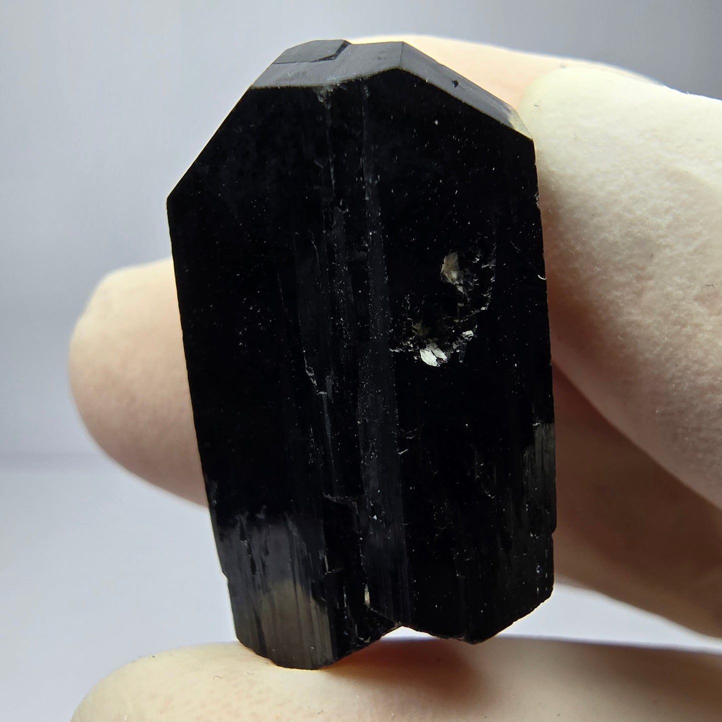Symm. Schörl Turmalin Orthoklas Stufe Erongo, Namibia 27*16*15mm Sammlung