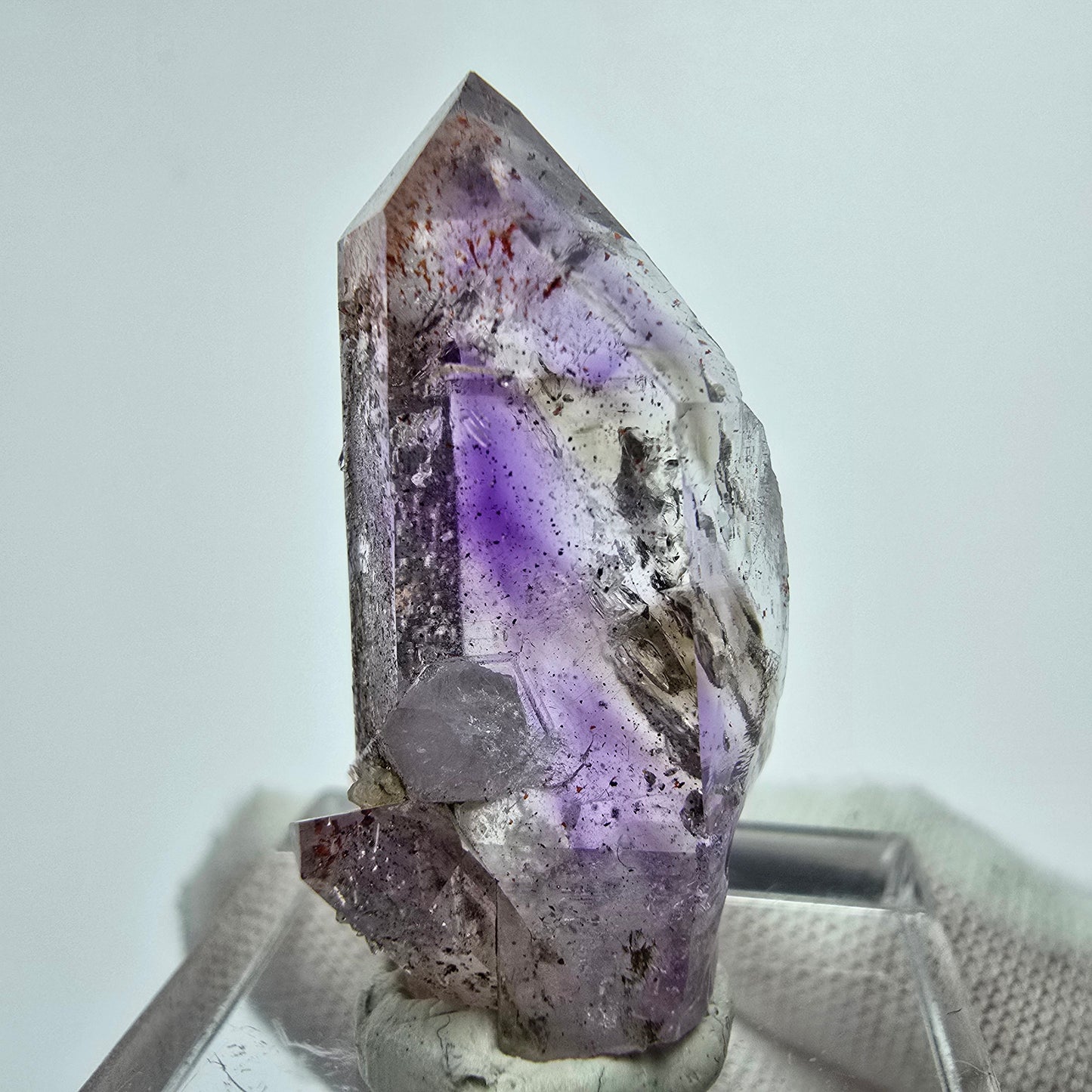 Harlekin Phantom Amethyst Kristall Streep Mine Goboboseb Namibia 31*17*12mm