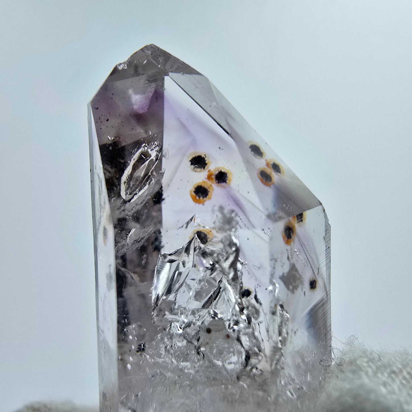 Enhydro Phantom Amethyst Hämatit Streep Mine Goboboseb Namibia 37*19*16mm