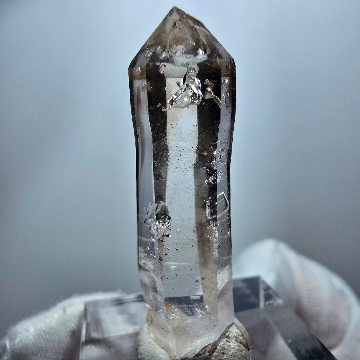 Rare Phantom Smoky Quartz Scepter Crystal Goboboseb, Namibia 37*12*9mm