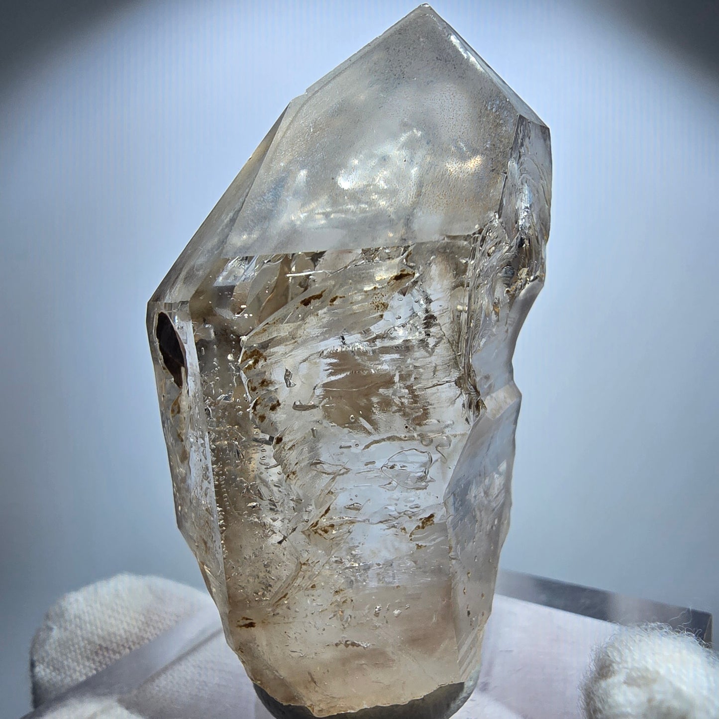 Large Phantom Smoky Quartz Window Scepter Point Goboboseb, Namibia 59*33*29mm
